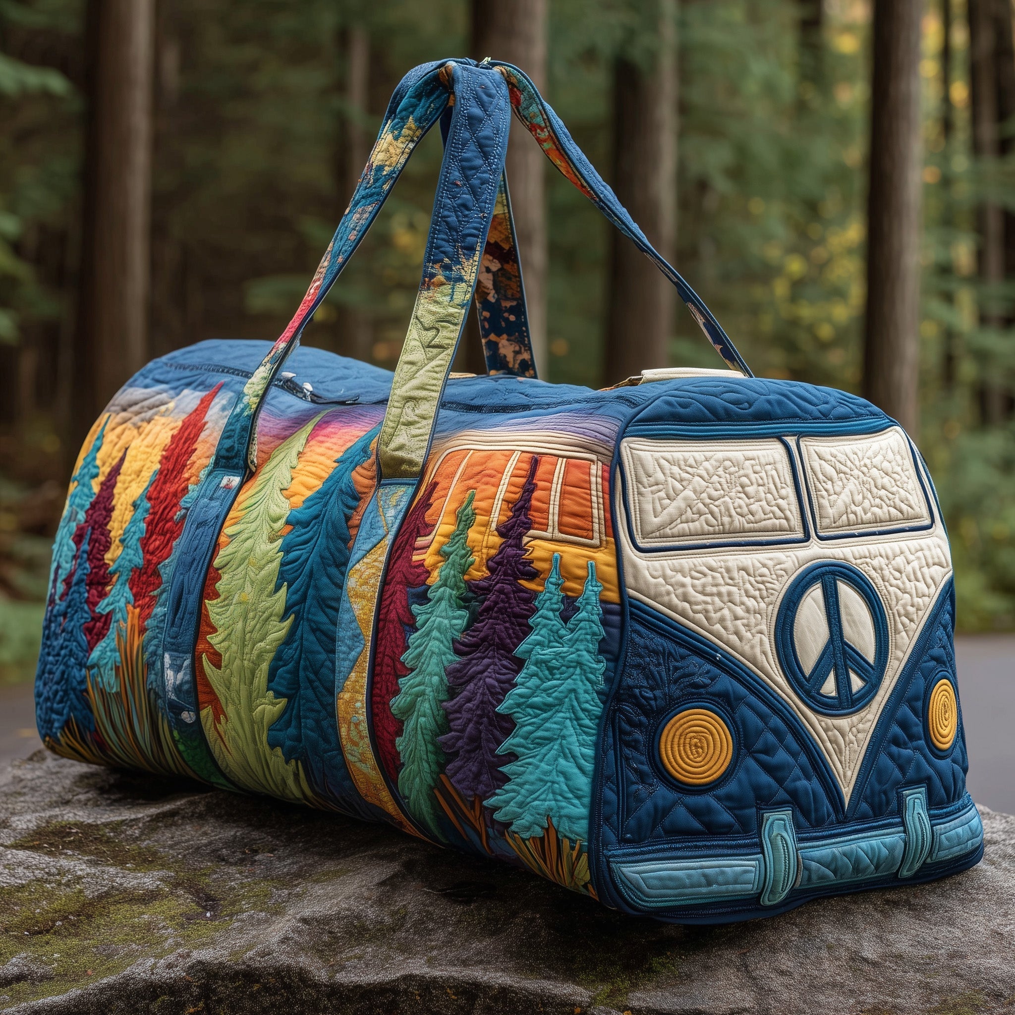 Wander Van Quilted Duffle Bag GFTOTP10777