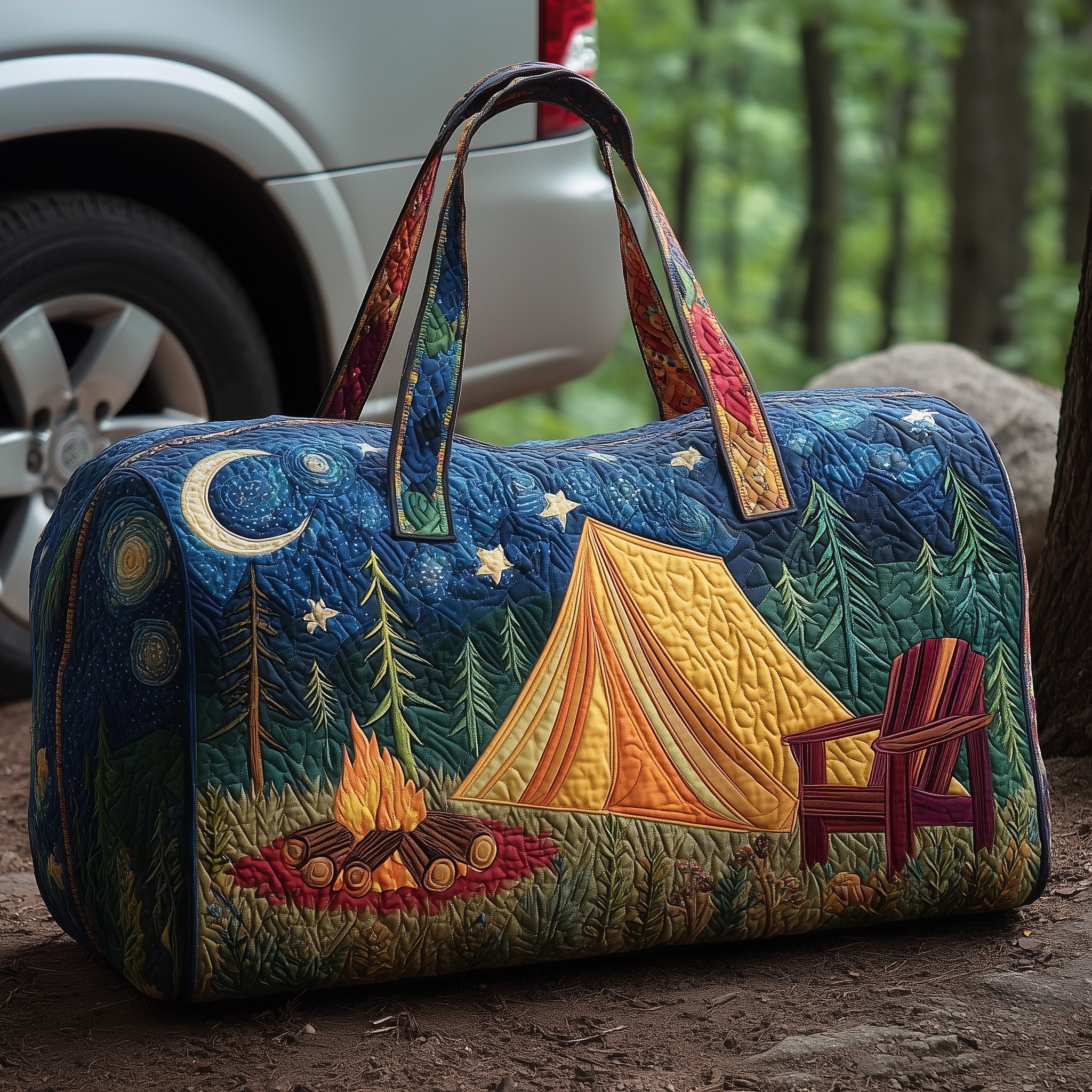 Camping Harmony Quilted Duffle Bag GFTOTP10963