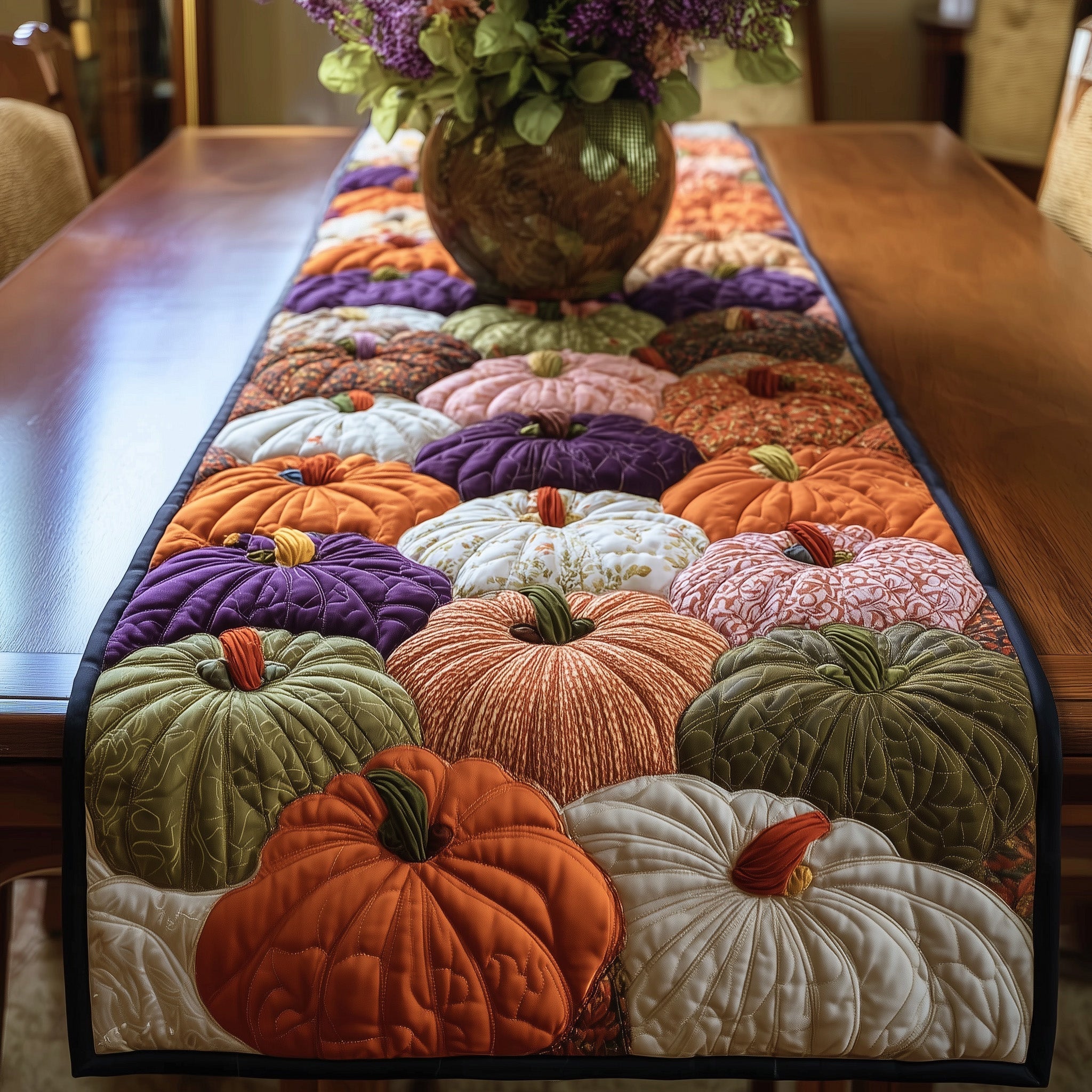 Pumpkin Lane Quilted Table Runner GFTOTP11034