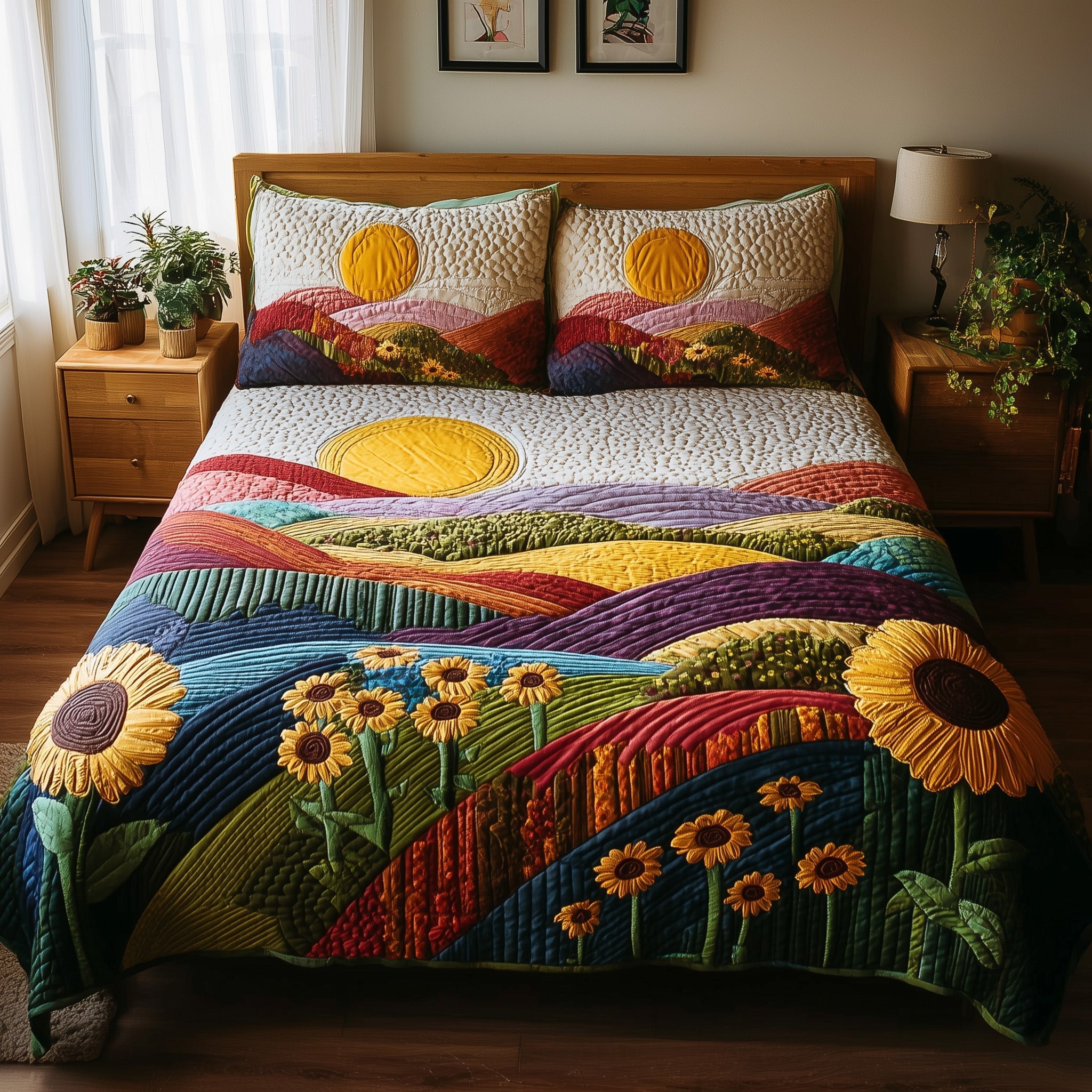 Hillside Serenity 3-Piece Quilted Bedding Set GFTOTP11203
