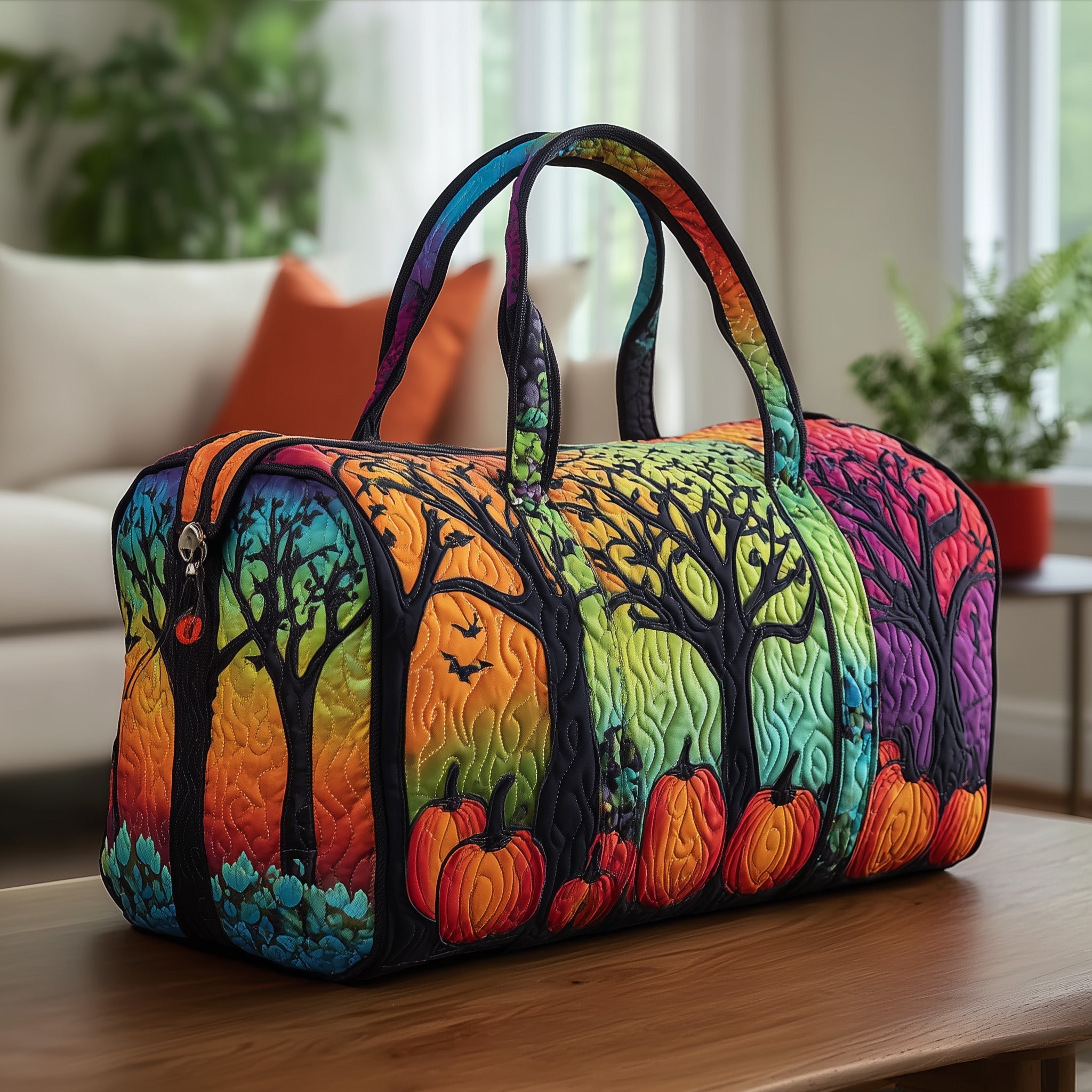 Spooky Season Quilted Duffle Bag GFTOTP11379