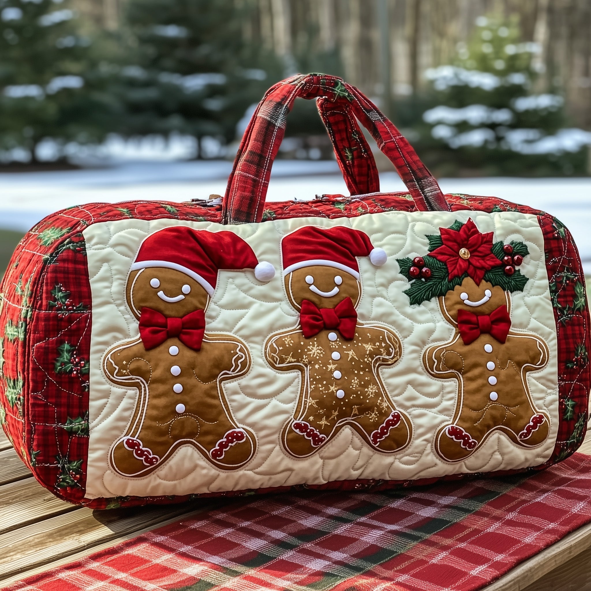 Holiday Cookie Quilted Duffle Bag GFTOTP12355