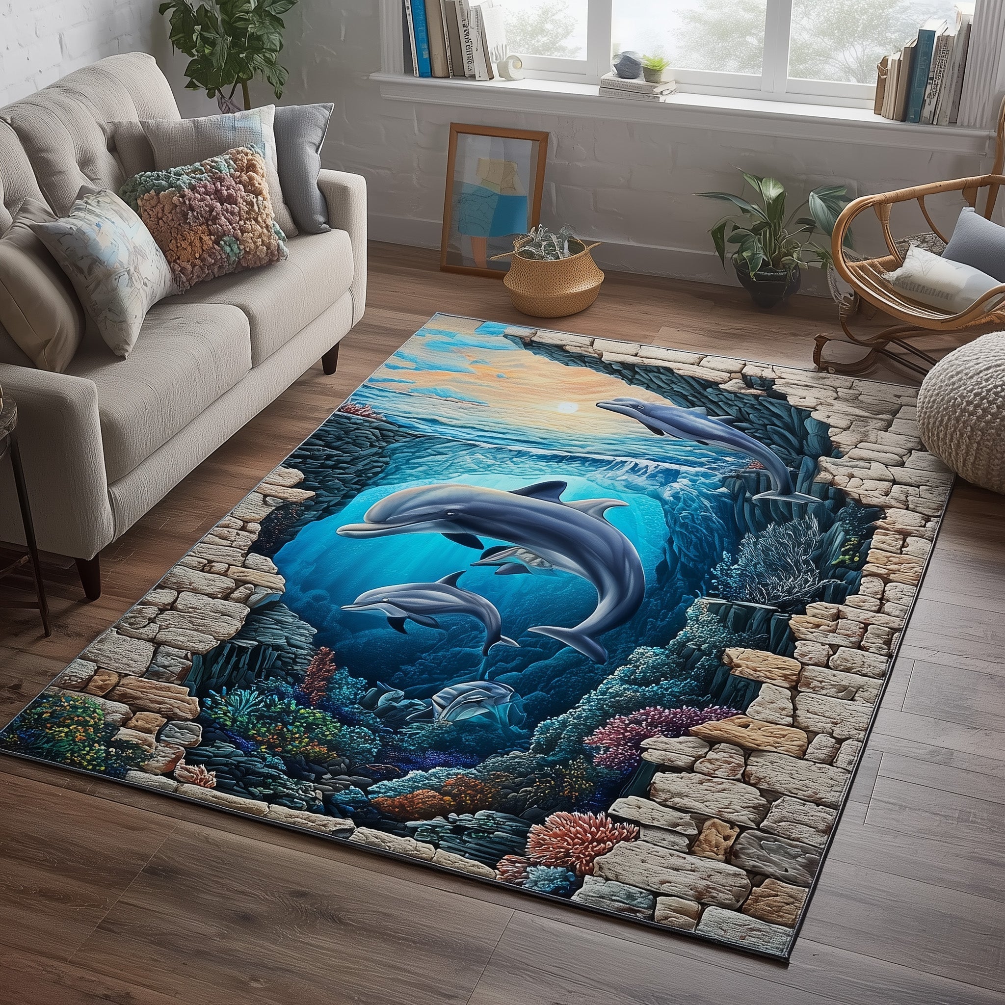 Marine Sanctuary Area Rug GFTOTP13022