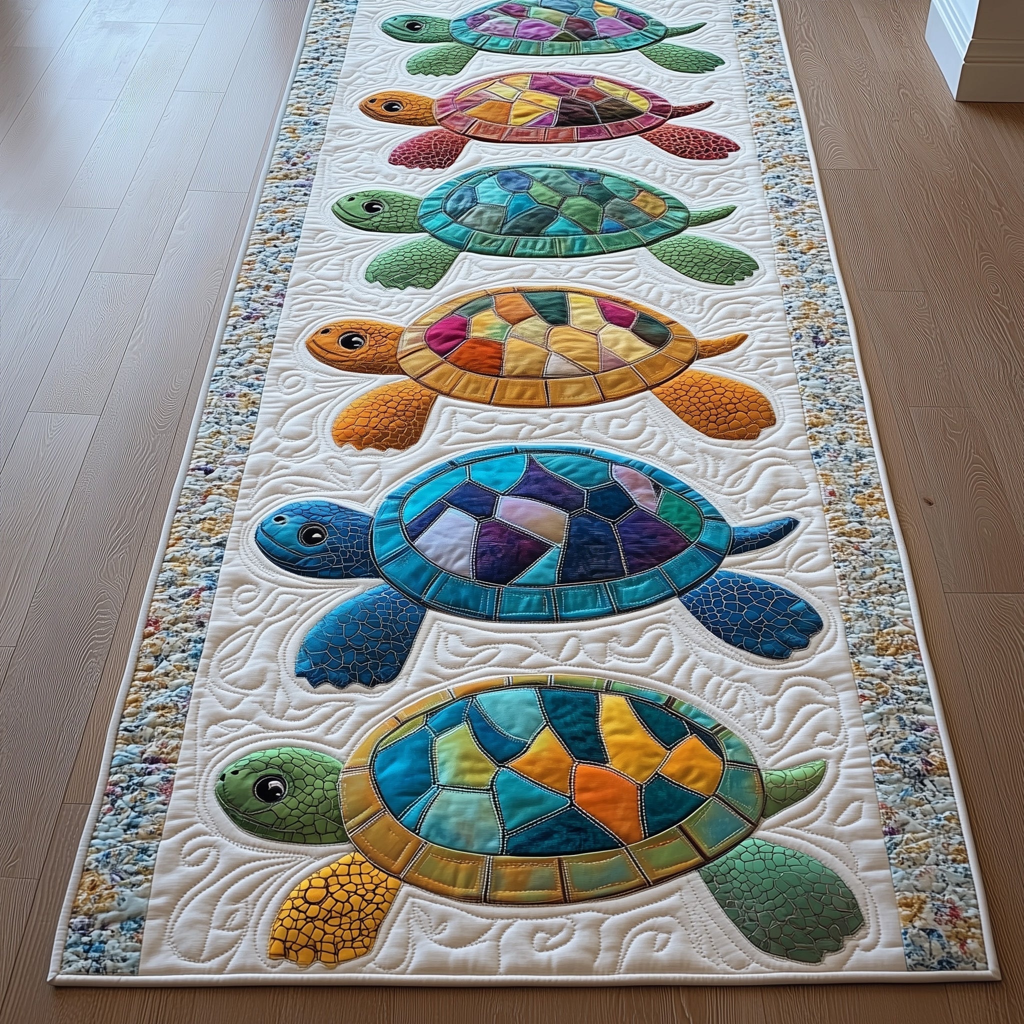Tidal Rhythm Runner Rug GFTOTP13036