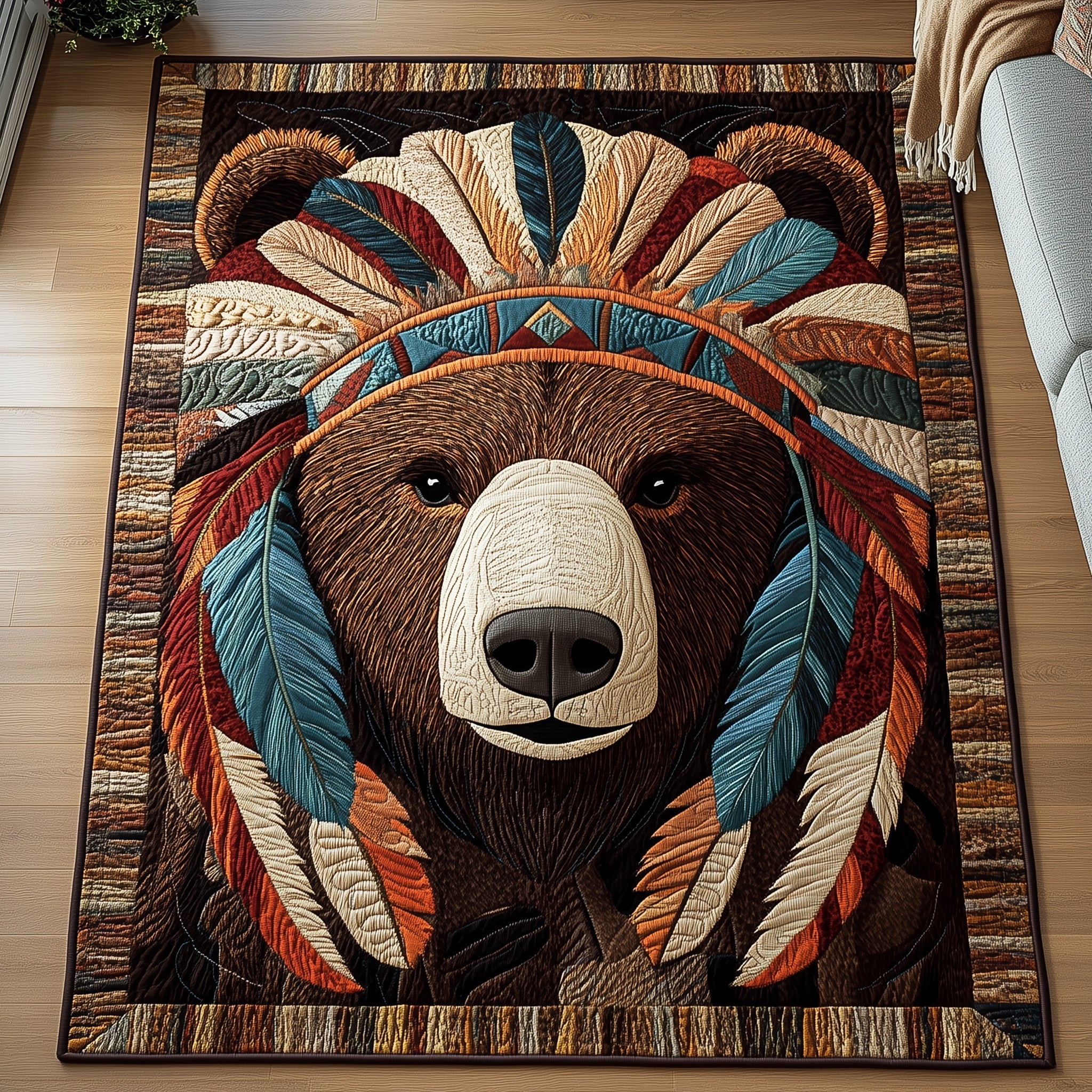 Wild Spirit Area Rug GFTOTP13057