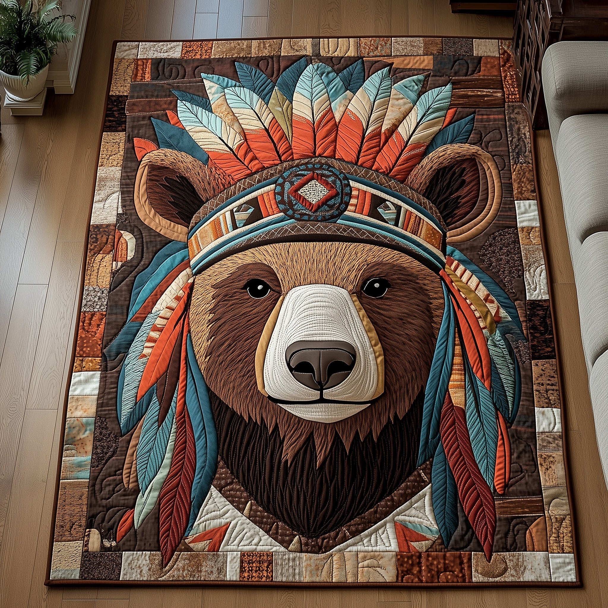 Wild Spirit Area Rug GFTOTP13058