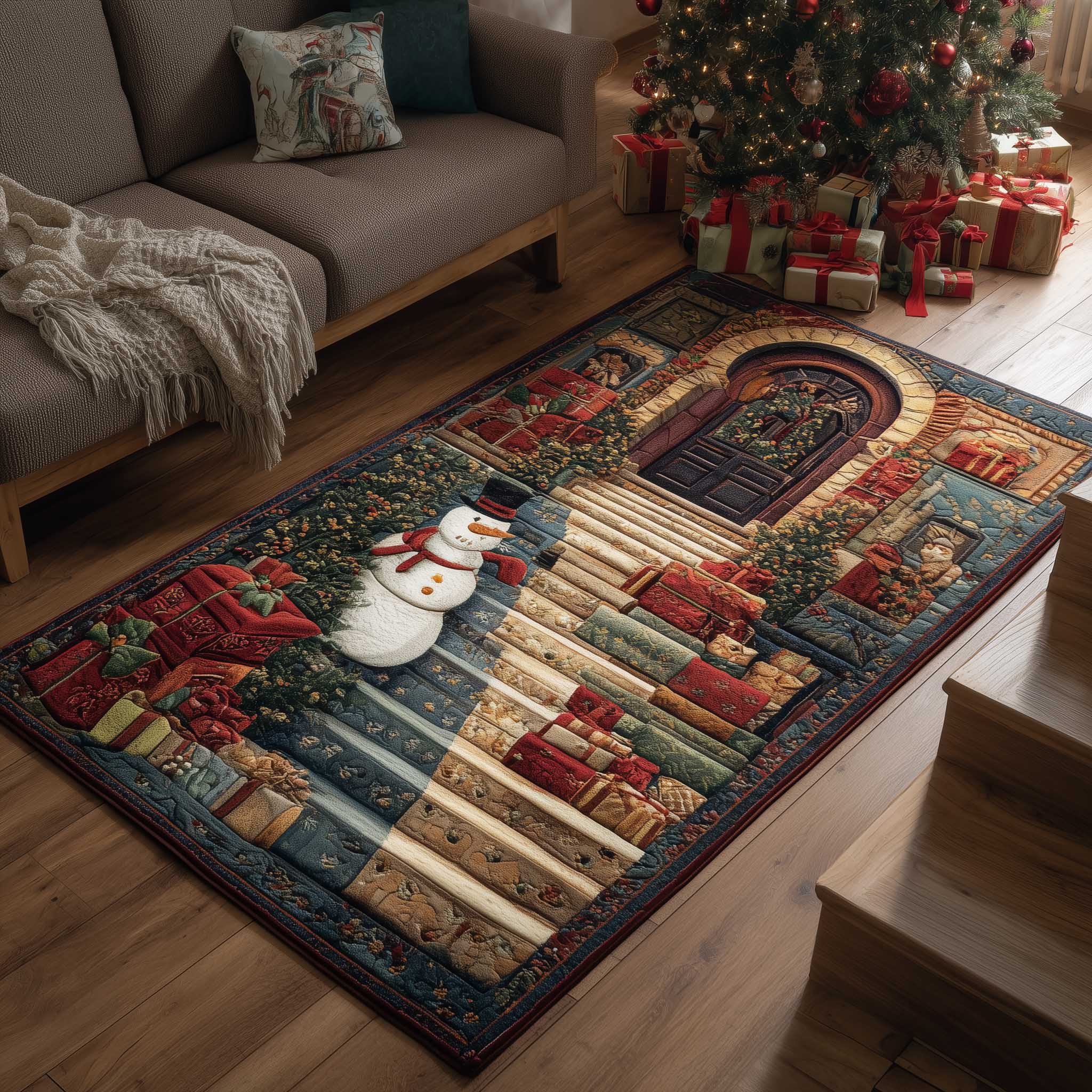 Holiday Workshop Area Rug GFTOTP14019