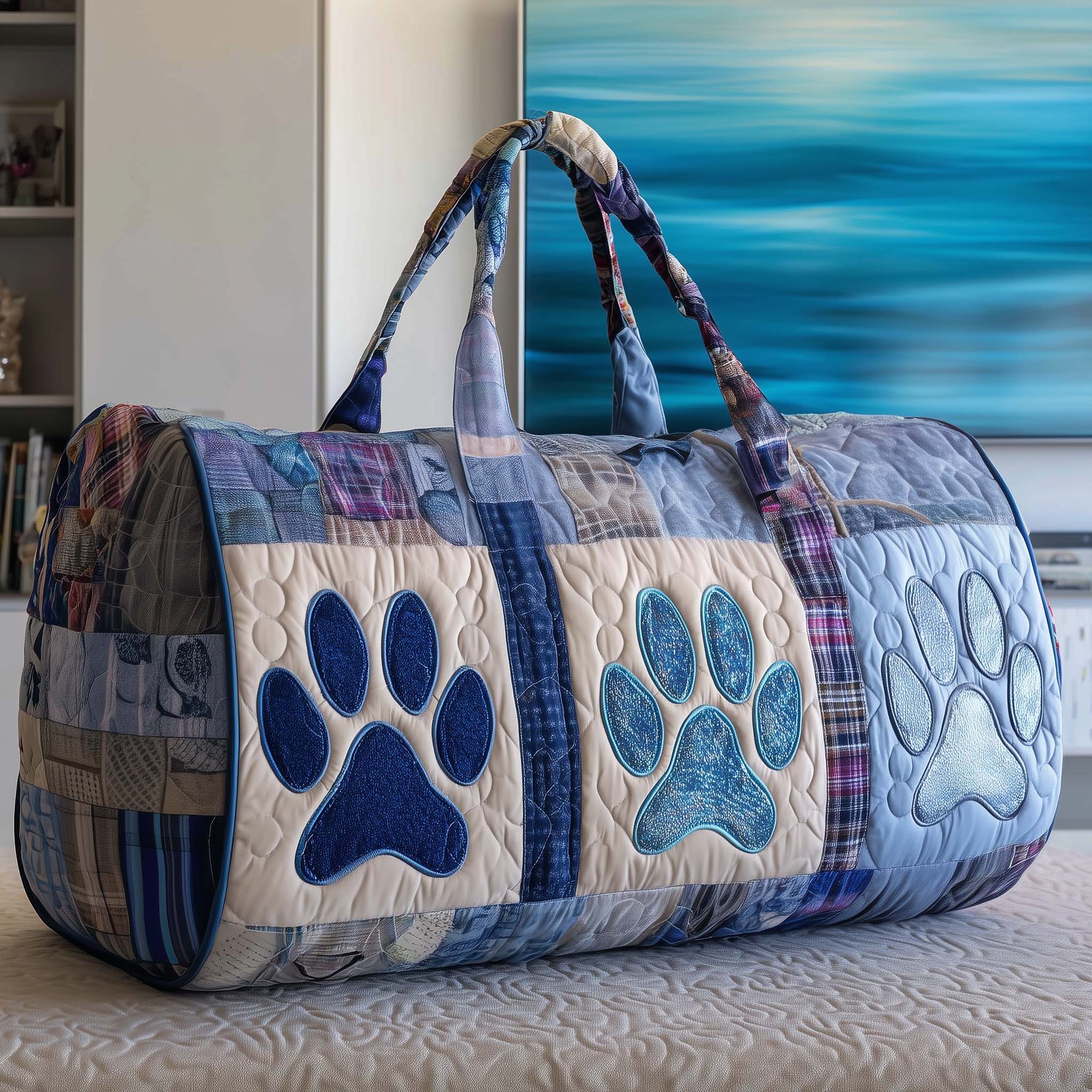Pawty Trail Quilted Duffle Bag GFTOTP14772