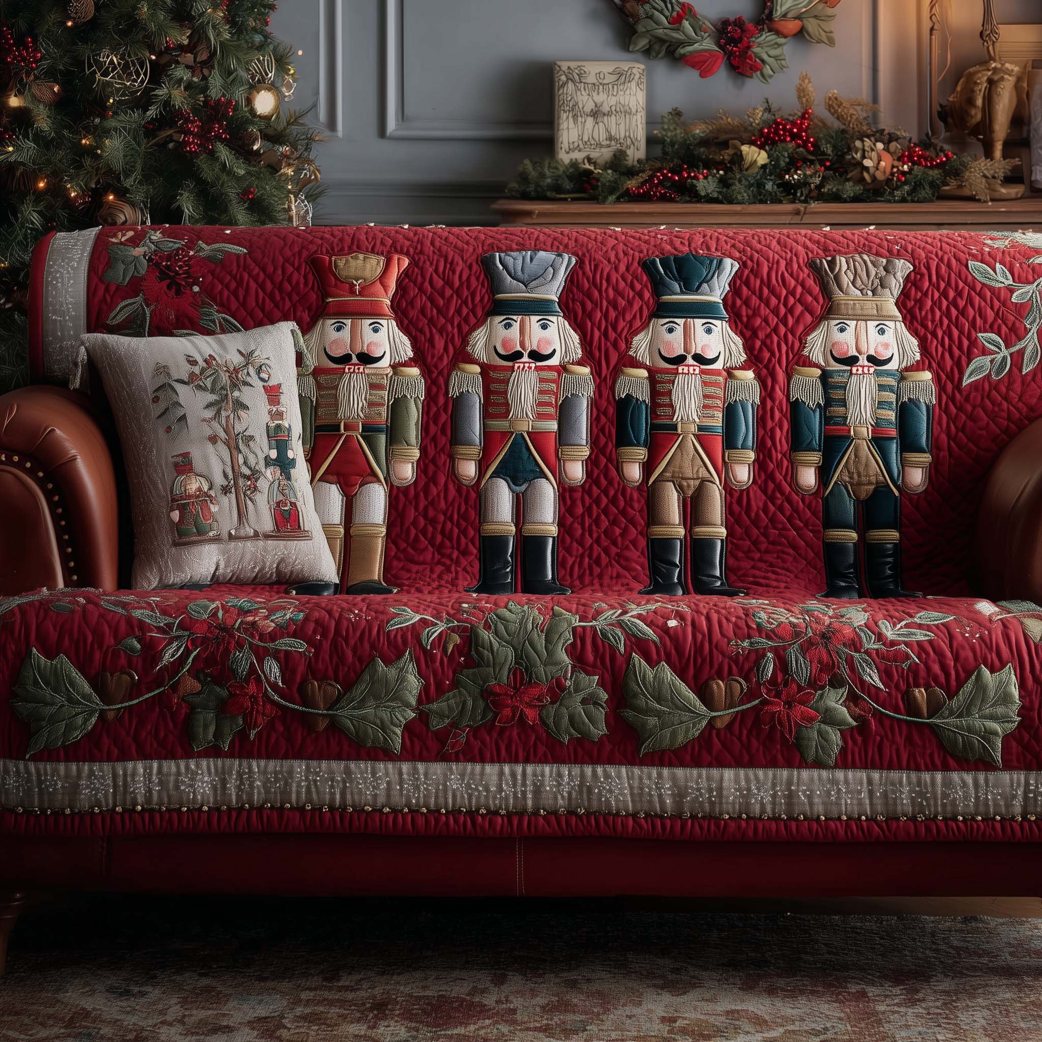 Festive Guardian Quilted Sofa Cover GFTOTP15360