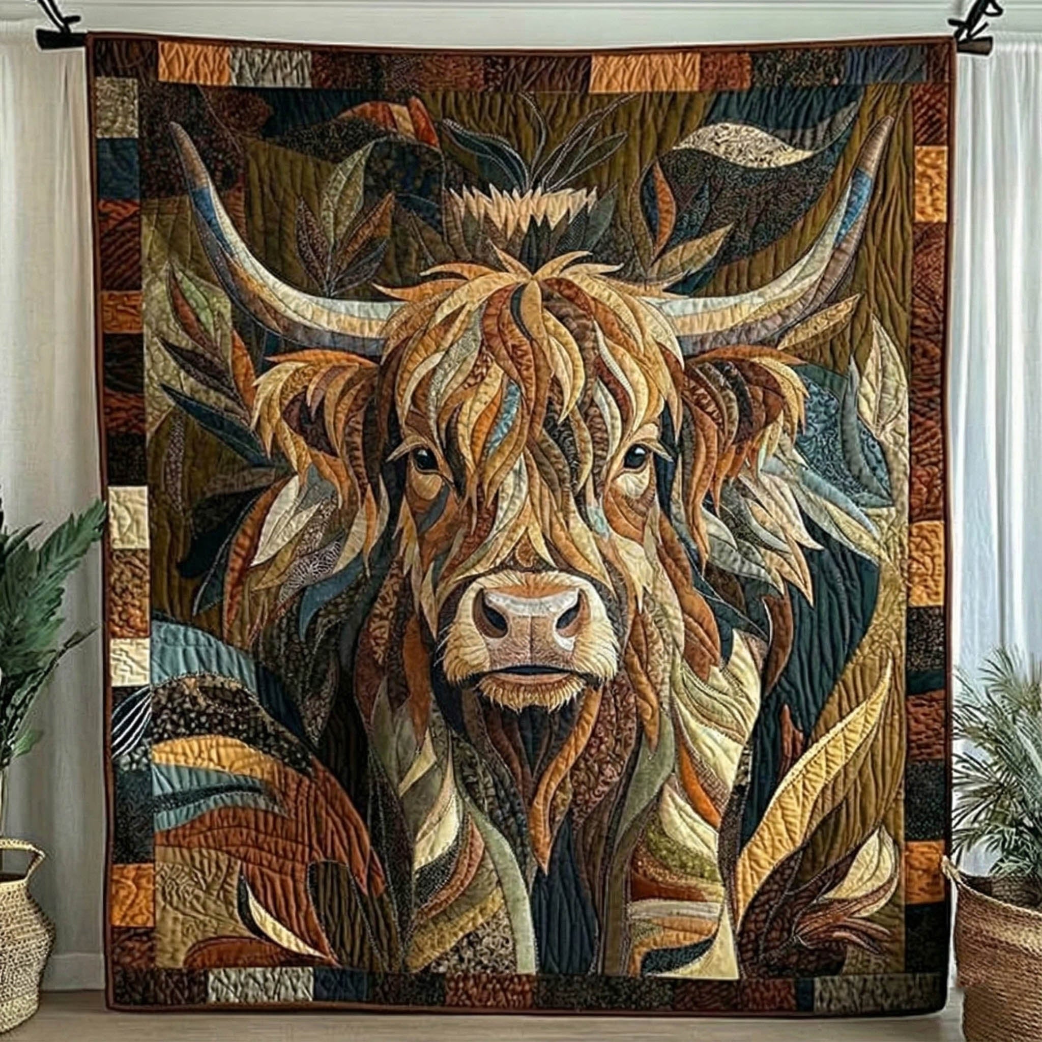 Highland Serenity Quilted Blanket GFTOTP15793