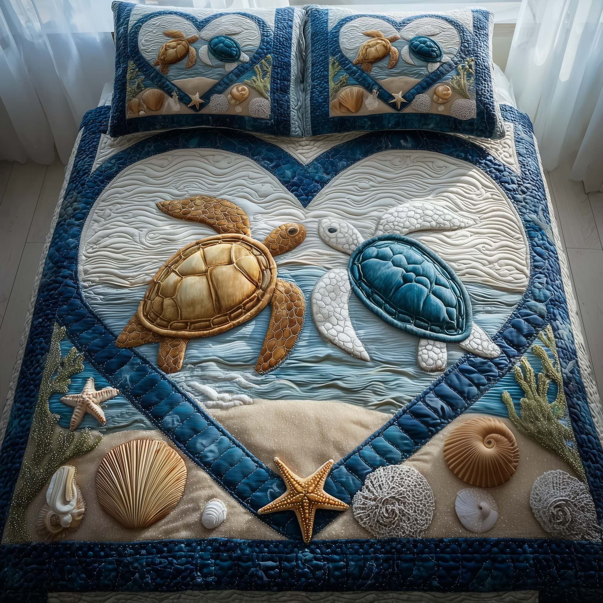 Sweet Union 3-Piece Quilted Bedding Set GFTOTP15824
