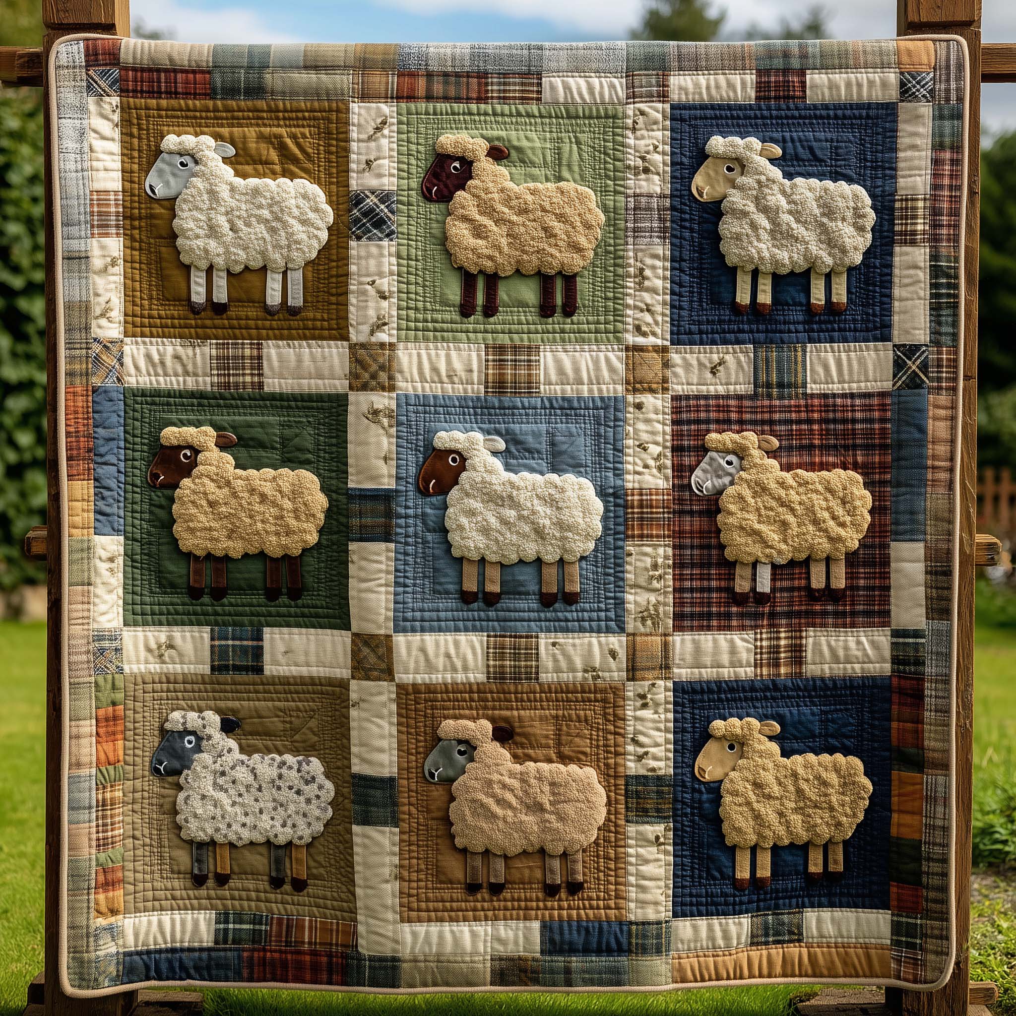 Meadow Muffin Quilted Blanket GFTOTP15957