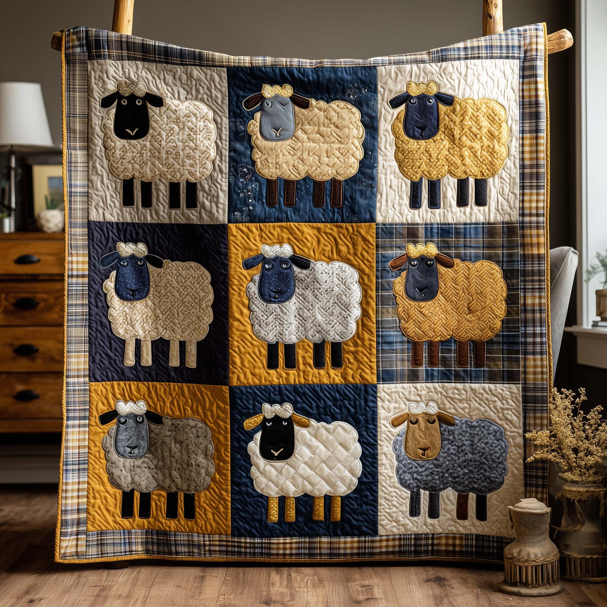 Meadow Muffin Quilted Blanket GFTOTP15958