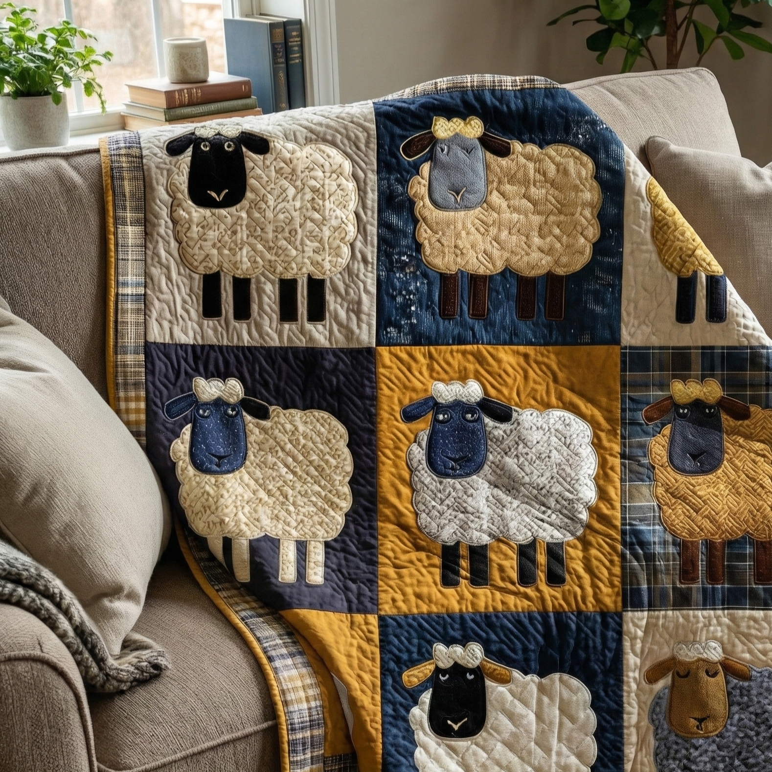 Meadow Muffin Quilted Blanket GFTOTP15958