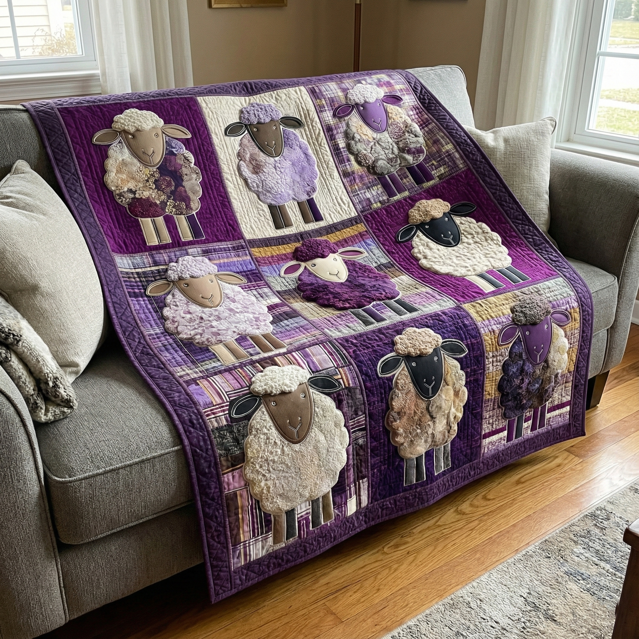 Meadow Muffin Quilted Blanket GFTOTP15959