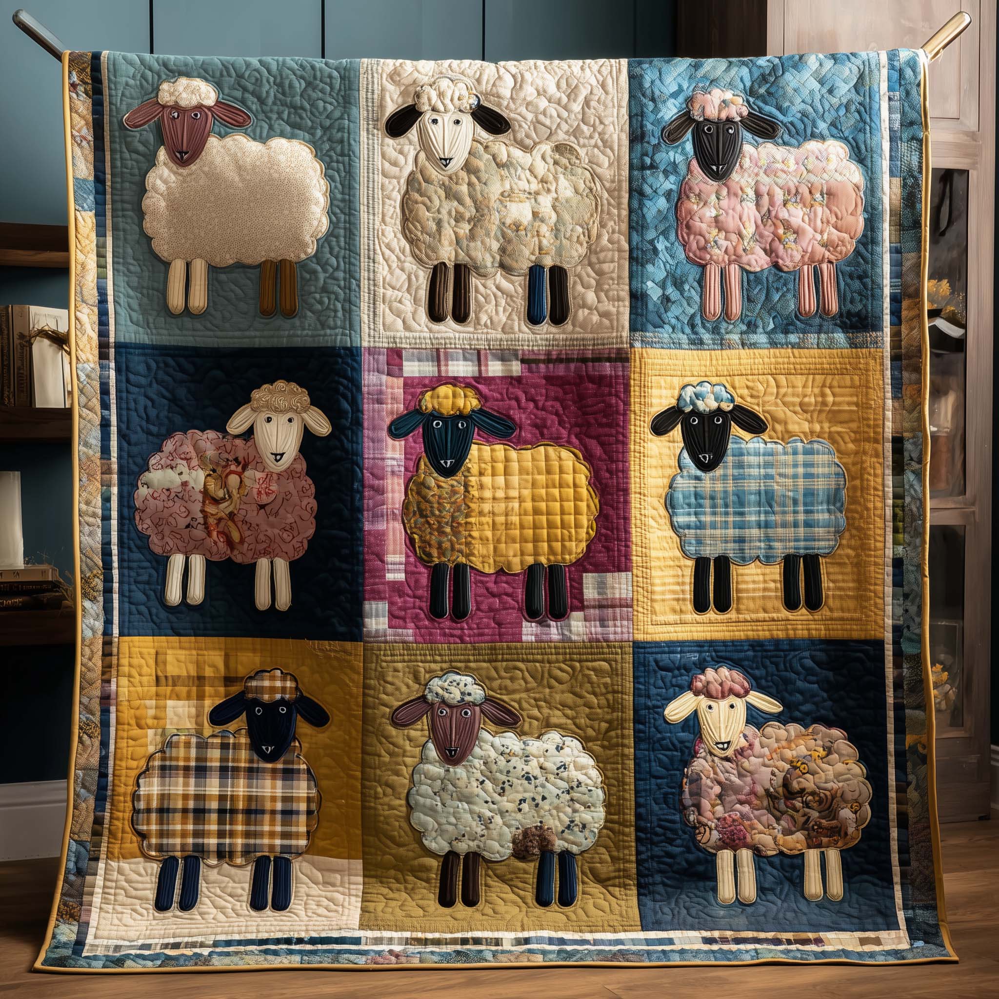 Willow Fluff Quilted Blanket GFTOTP15964