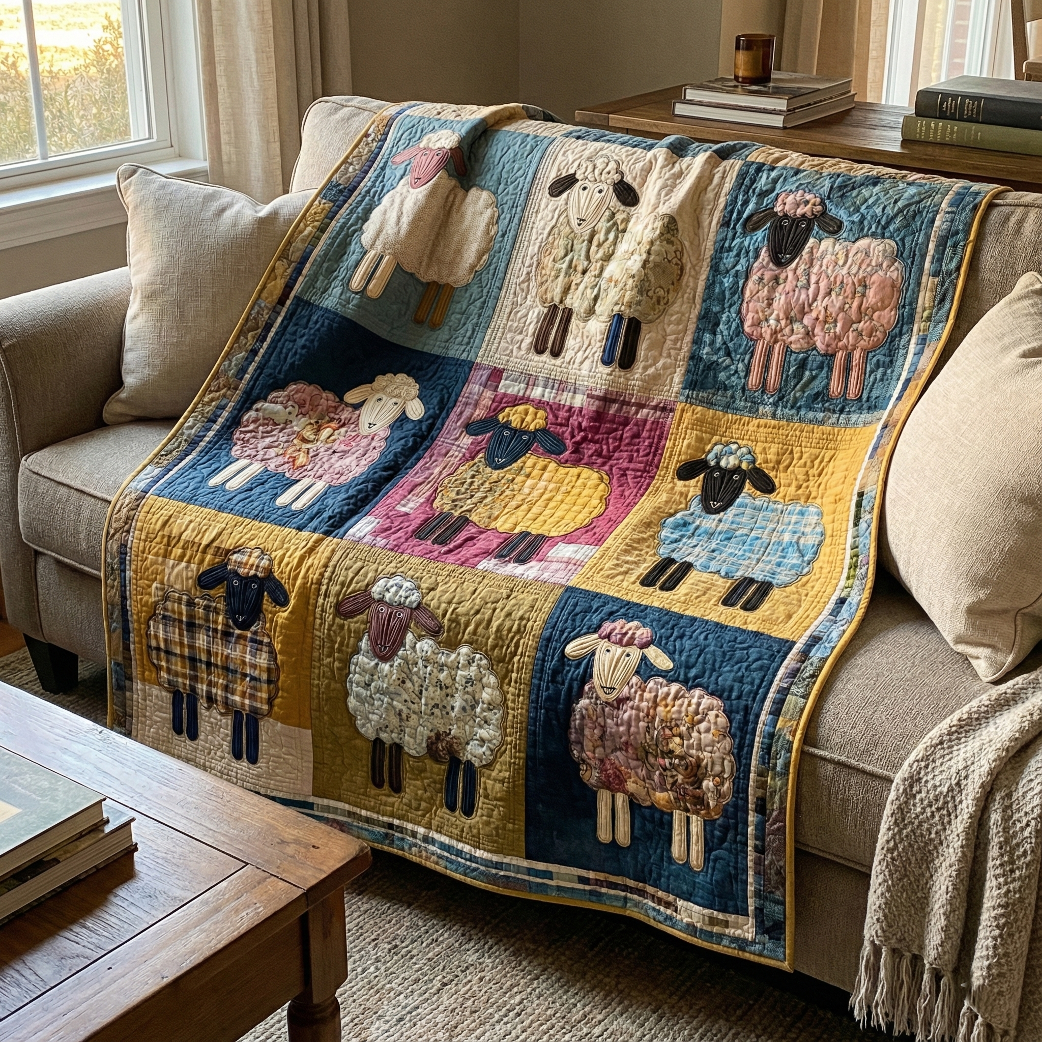 Willow Fluff Quilted Blanket GFTOTP15964