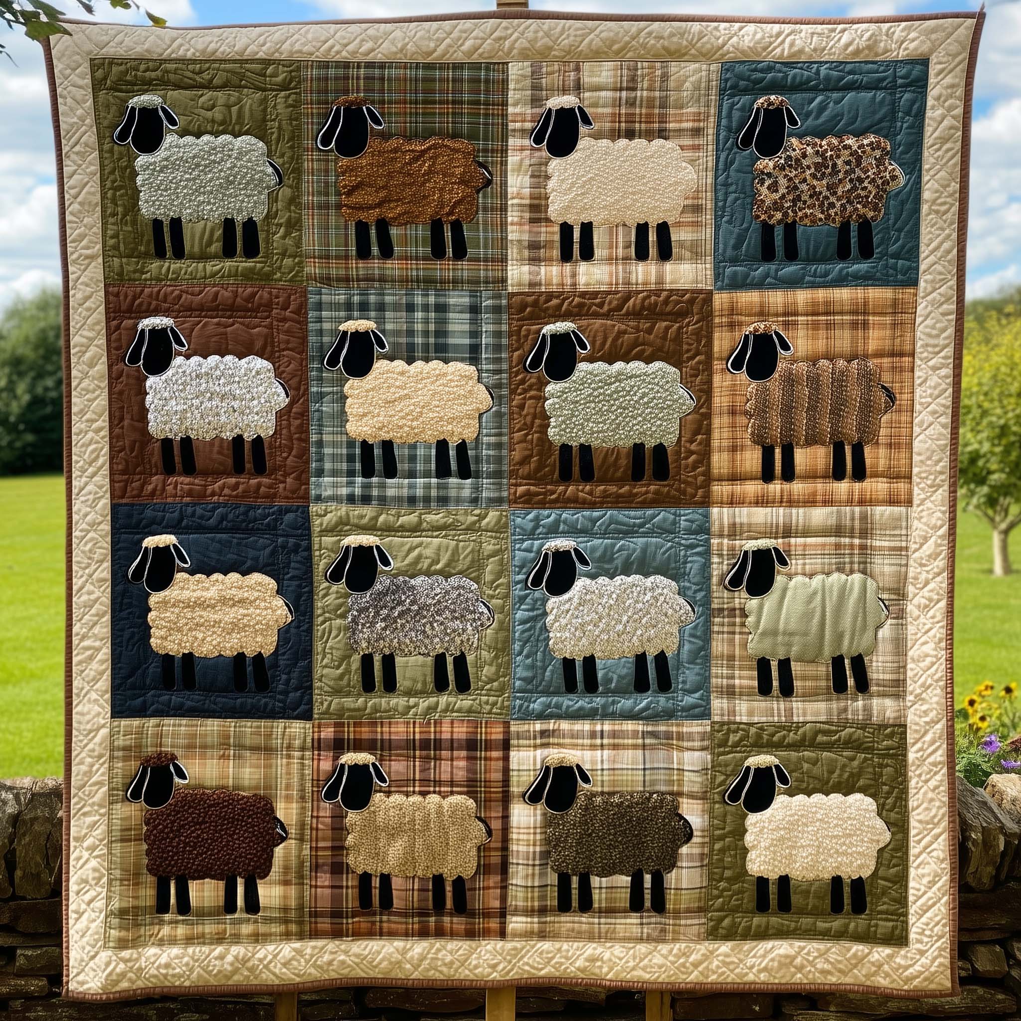Willow Fluff Quilted Blanket GFTOTP15966