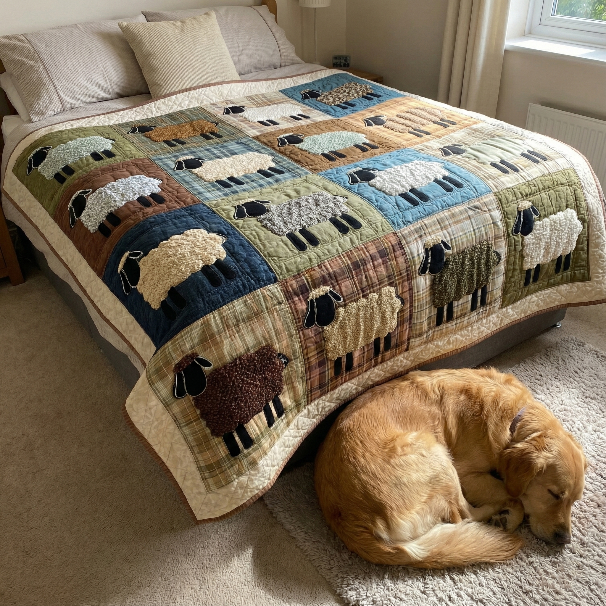 Willow Fluff Quilted Blanket GFTOTP15966