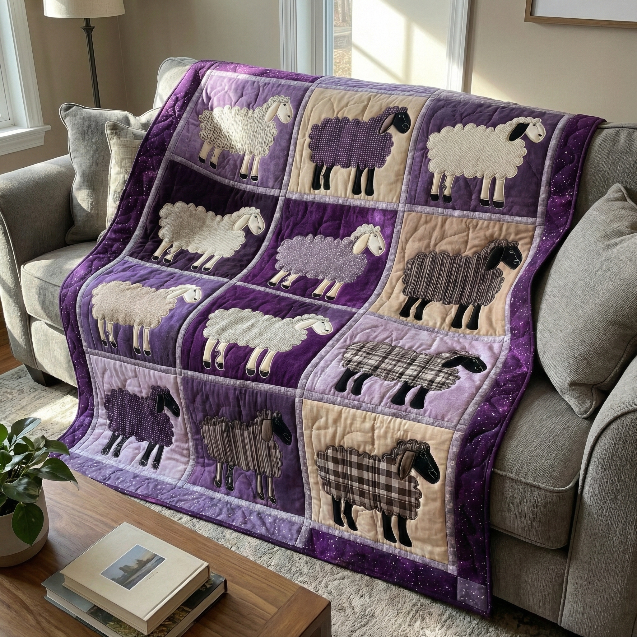 Willow Fluff Quilted Blanket GFTOTP15967