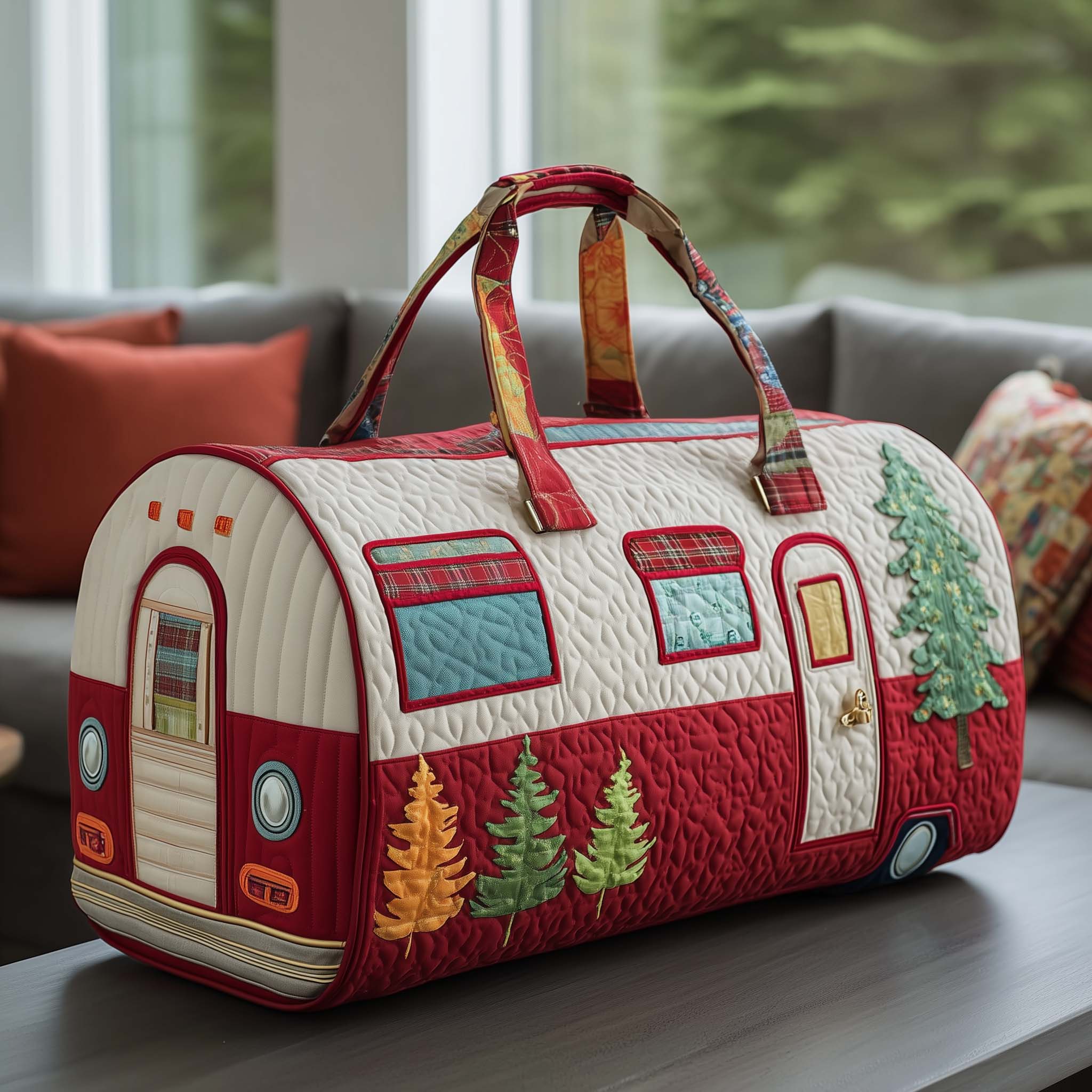 Trail Haven Quilted Duffle Bag GFTOTP16349