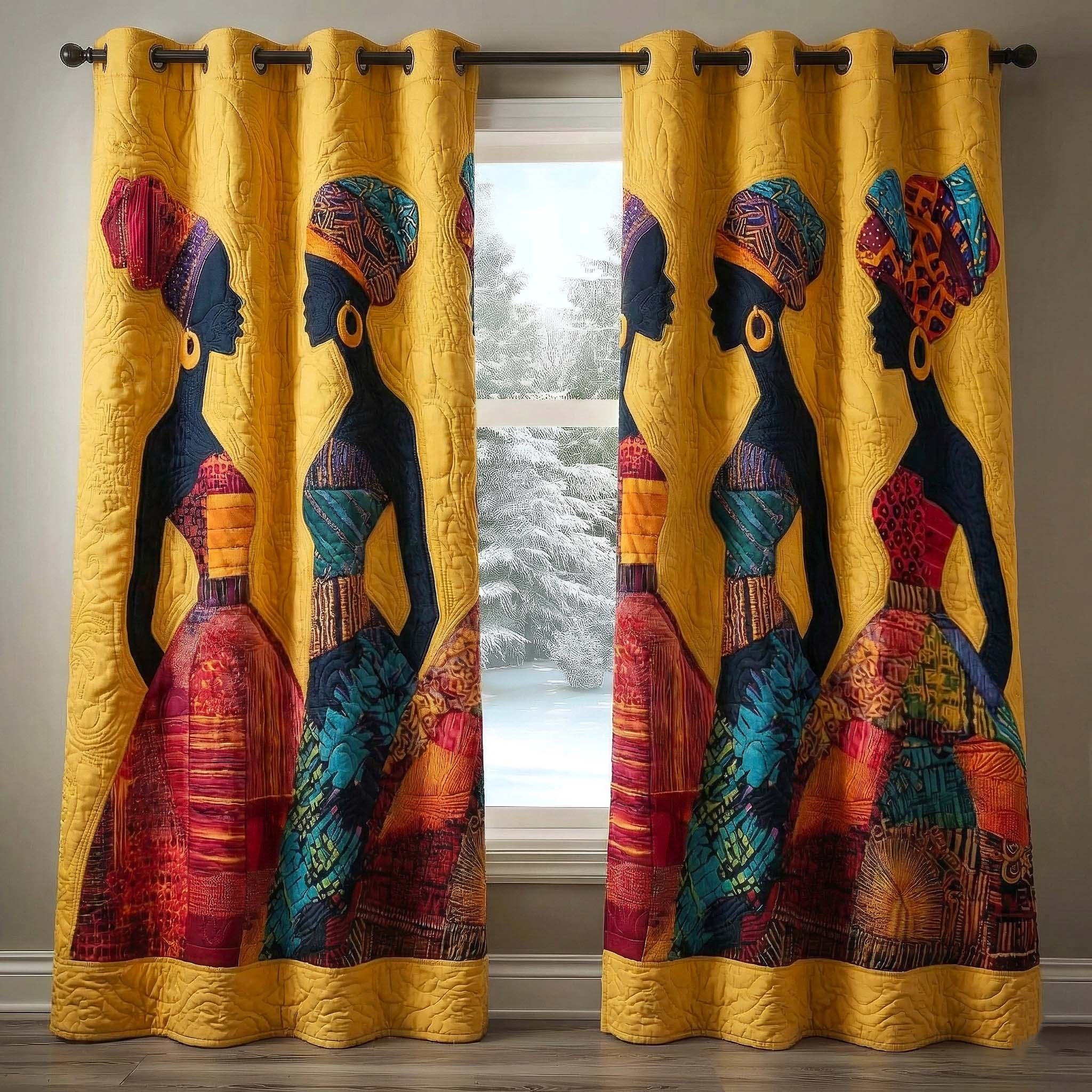 Rich Radiance Quilted Curtains GFTOTP16583