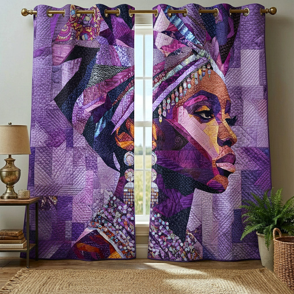 Luminous Roots Quilted Curtains GFTOTP16923