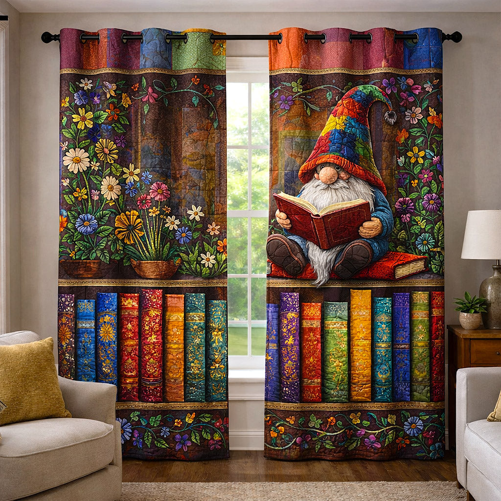 Reading Nook Quilted Curtains GFTOTP17581