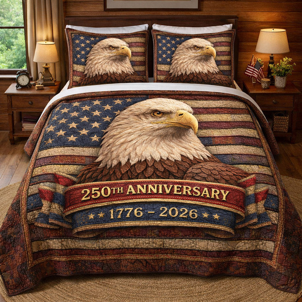 Liberty Legacy 3-Piece Quilted Bedding Set GFTOTP17631