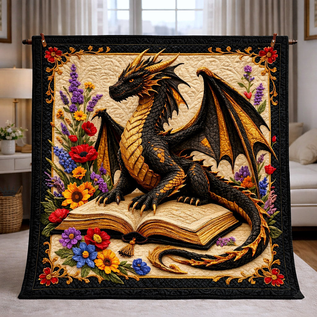 Literary Haven Quilted Blanket GFTOTP17706