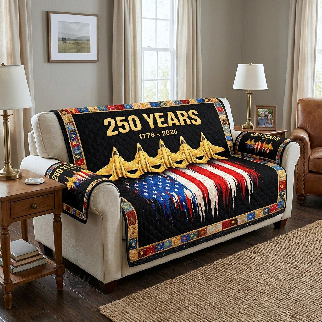 Liberty 250 Quilted Sofa Cover GFTOTP17874