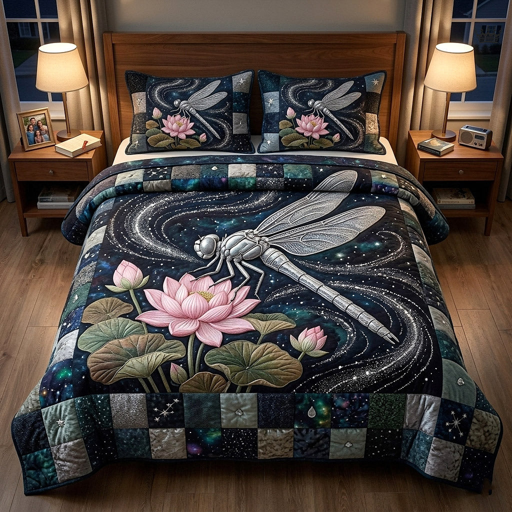 Meadow Wings 3-Piece Quilted Bedding Set GFTOTP18023