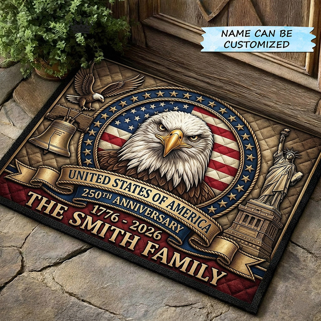 Heritage Patch Doormat QTCUZ GFTOTP18089