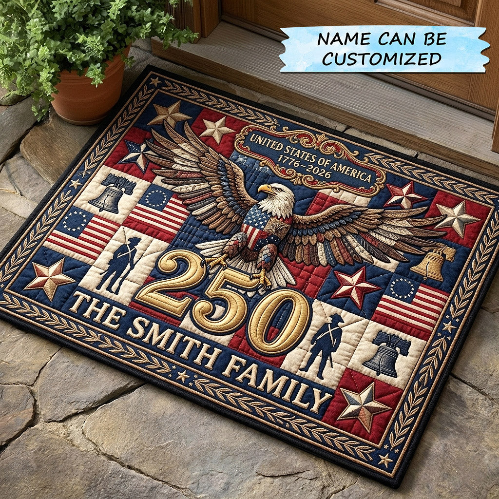 Heritage Patch Doormat QTCUZ GFTOTP18092