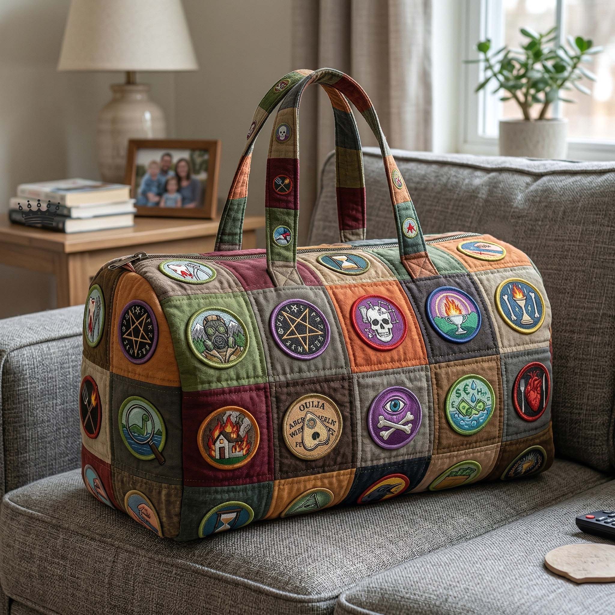 Merit Emblems Quilted Duffle Bag GFTOTP18190