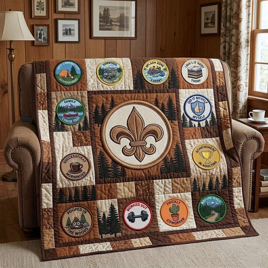 Honor Emblems Quilted Blanket GFTOTP18198