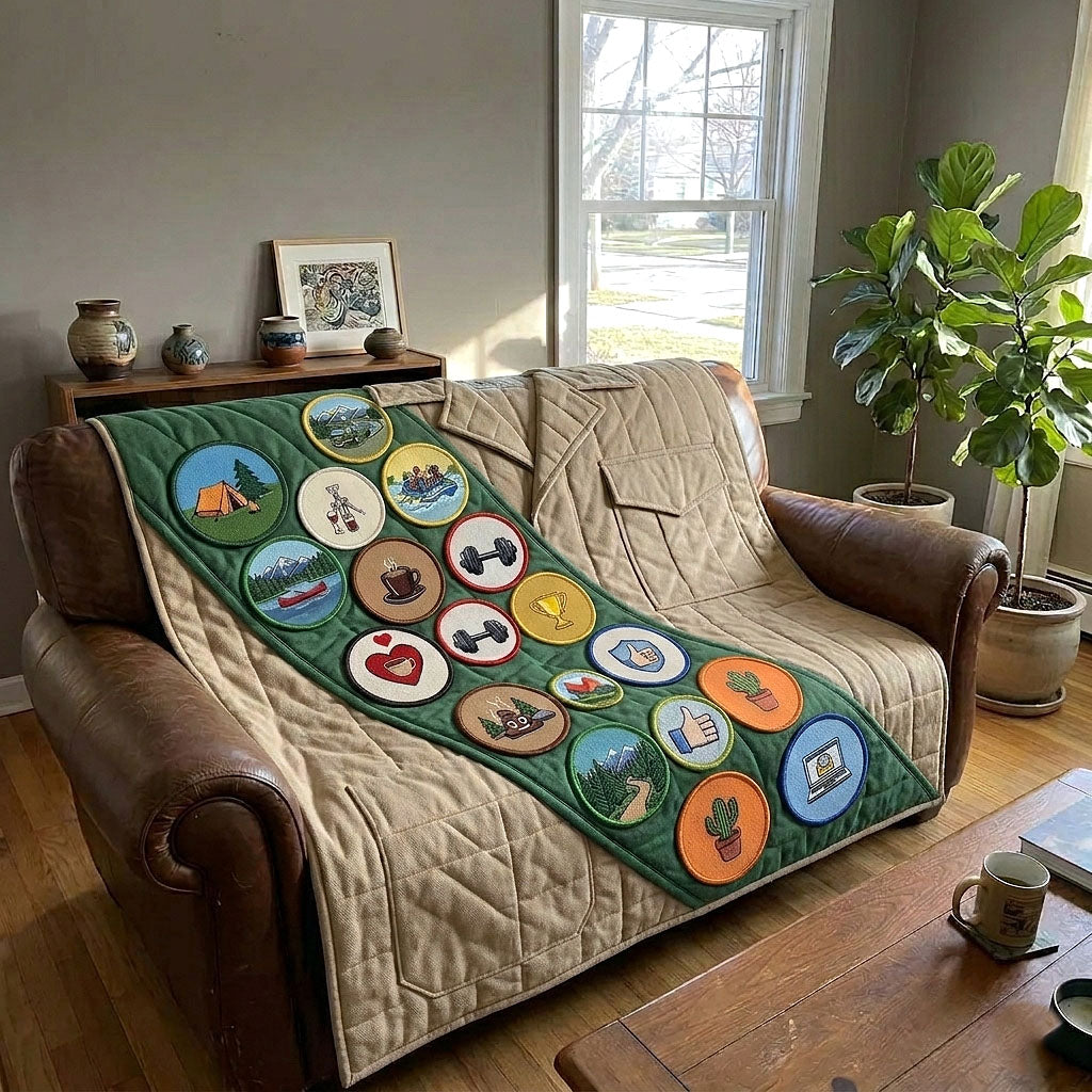 Honor Emblems Quilted Blanket GFTOTP18199