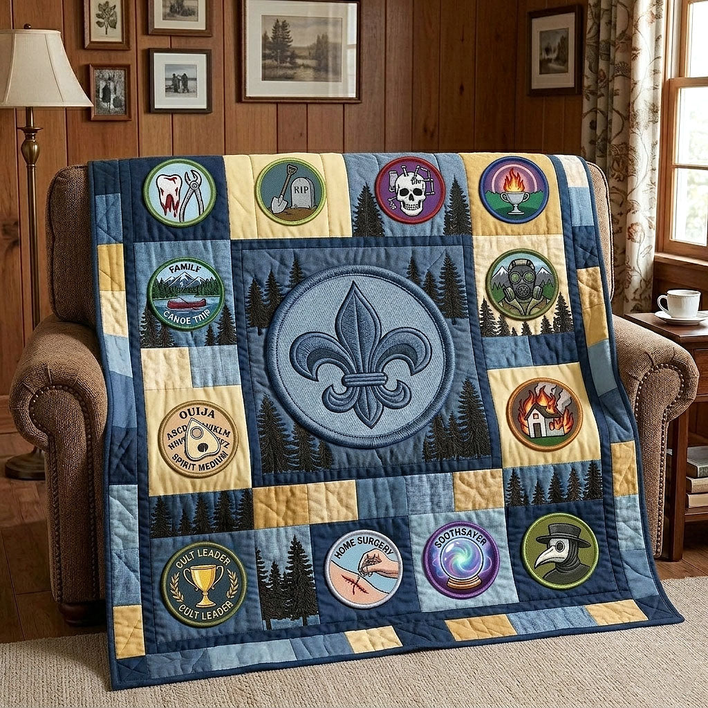 Honor Emblems Quilted Blanket GFTOTP18200
