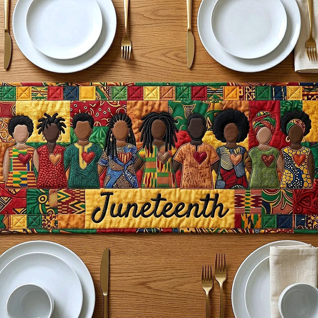 Melanin Legacy QuiltedTable Runner GFTOTP18243