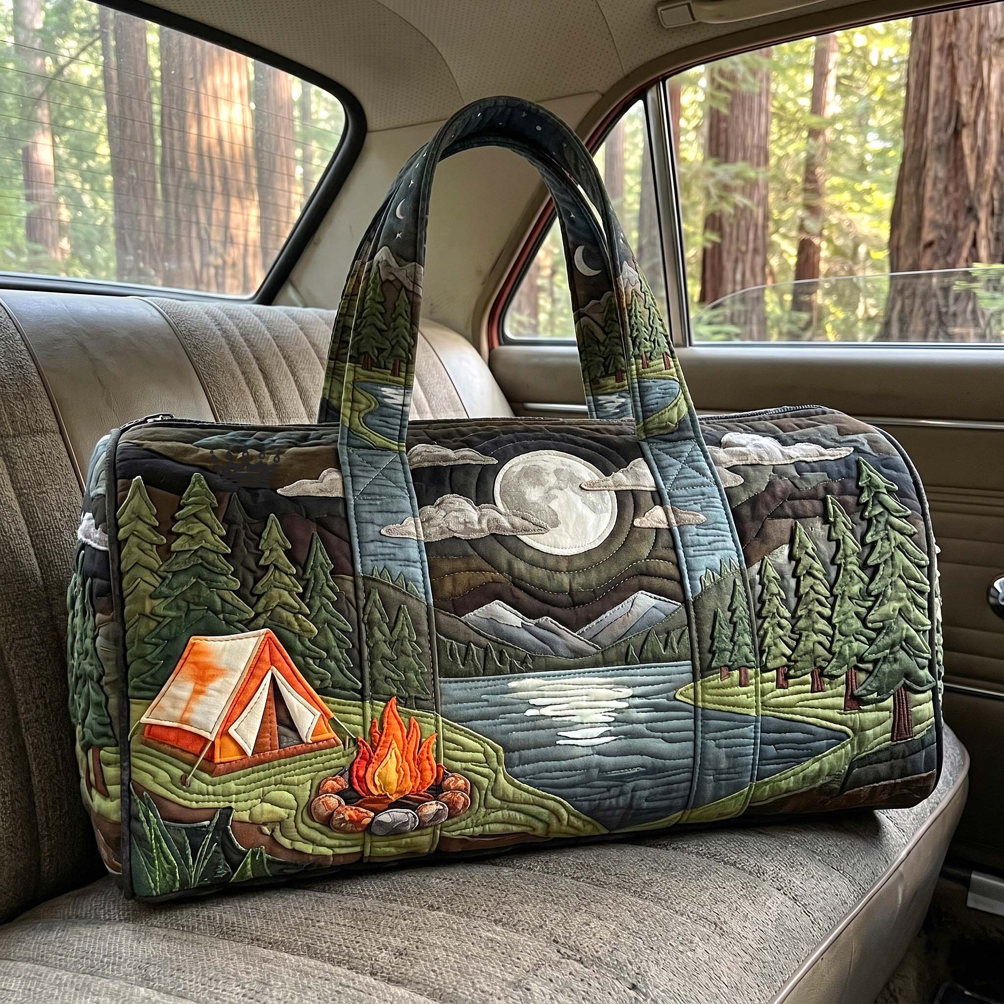Camping Life Quilted Duffle Bag GFTOTP18363