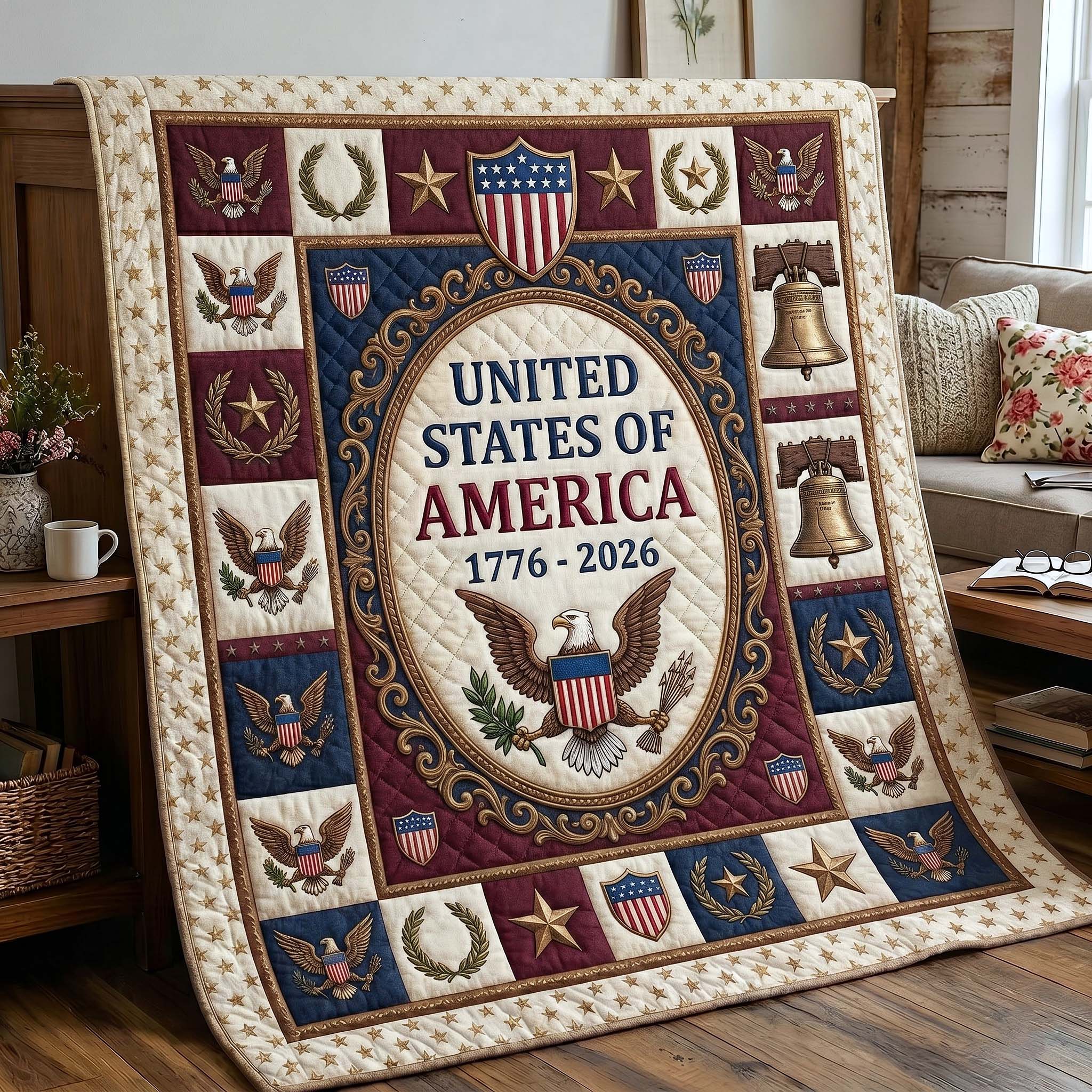 Heritage Patch Quilted Blanket GFTOTP18823