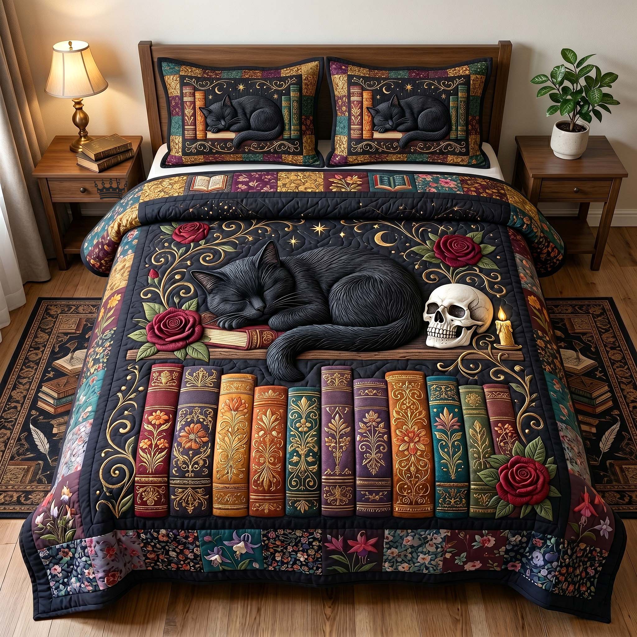 Reading Nook 3-Piece Quilted Bedding Set GFTOTP18898