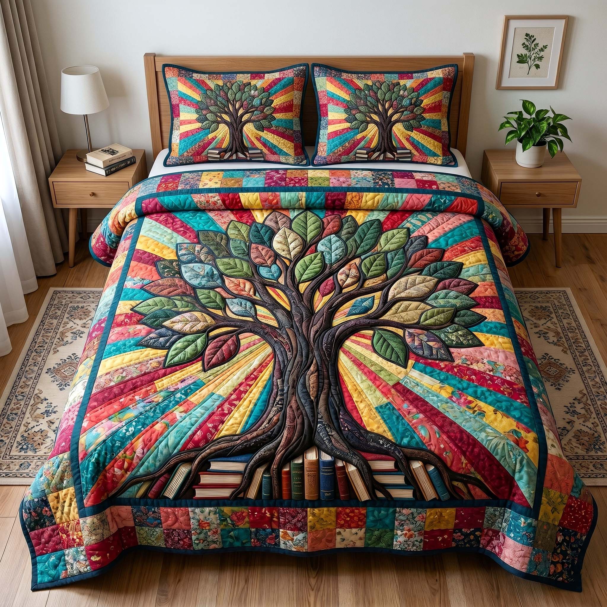 Reading Nook 3-Piece Quilted Bedding Set GFTOTP18903