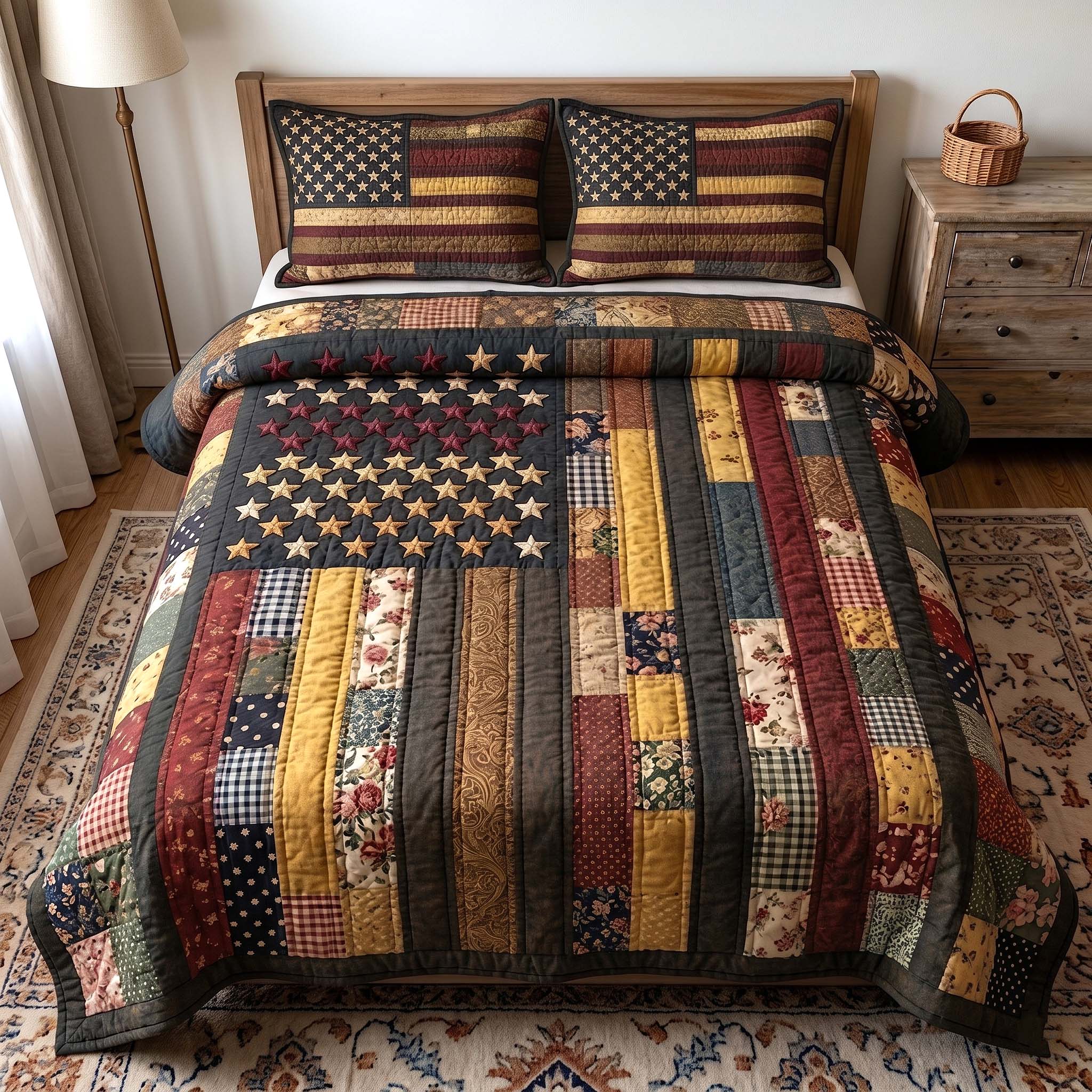 Liberty Legacy 3-Piece Quilted Bedding Set GFTOTP19019
