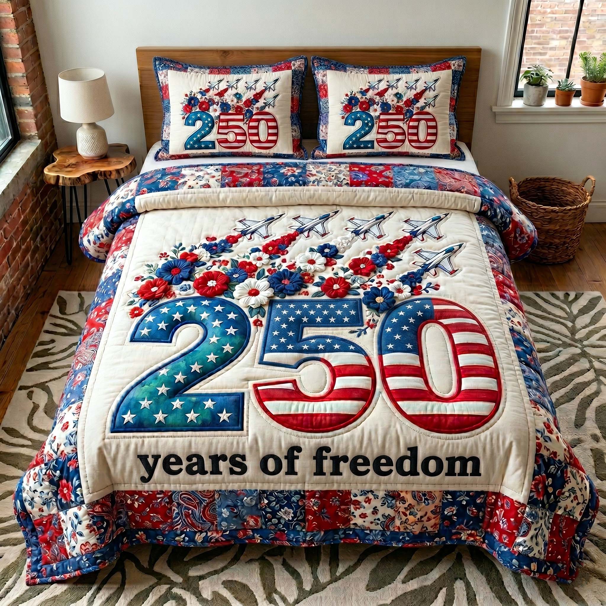 Liberty Legacy 3-Piece Quilted Bedding Set GFTOTP19259