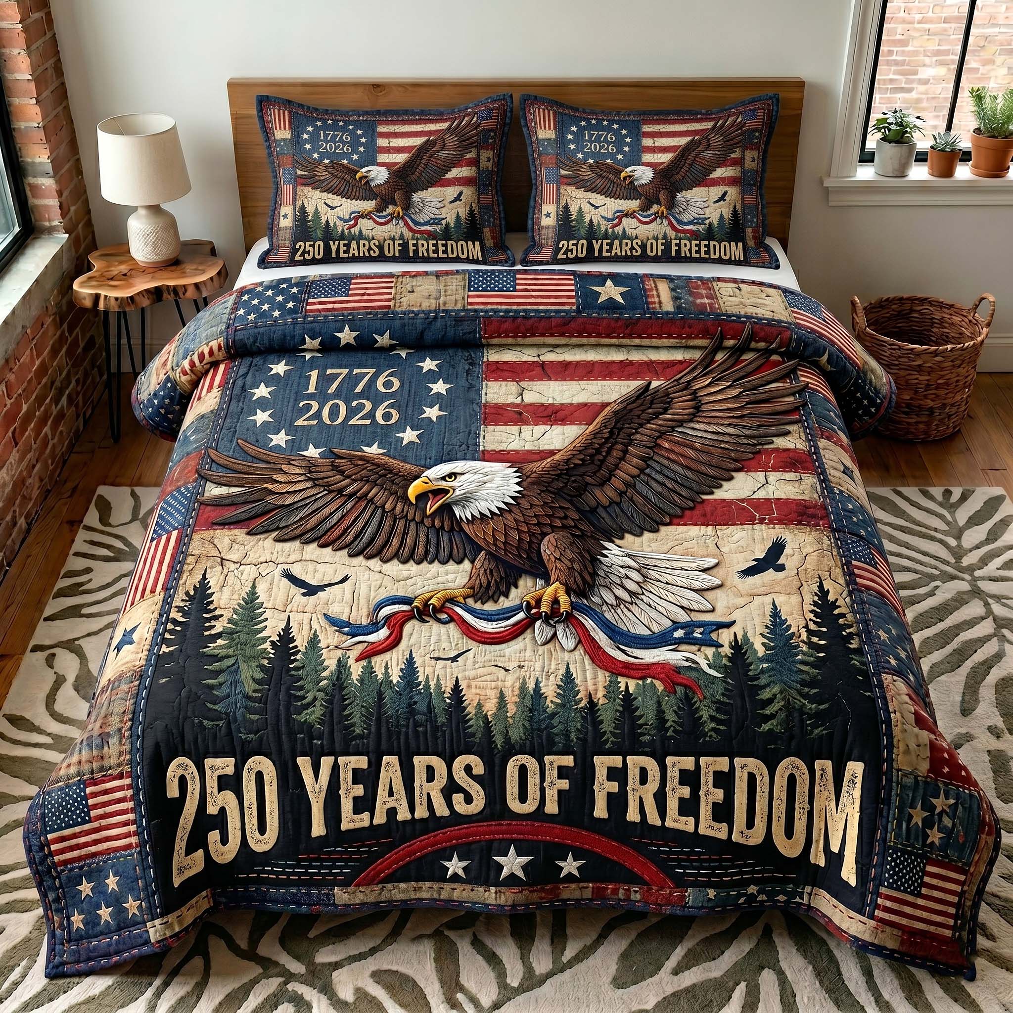 Liberty Legacy 3-Piece Quilted Bedding Set GFTOTP19260