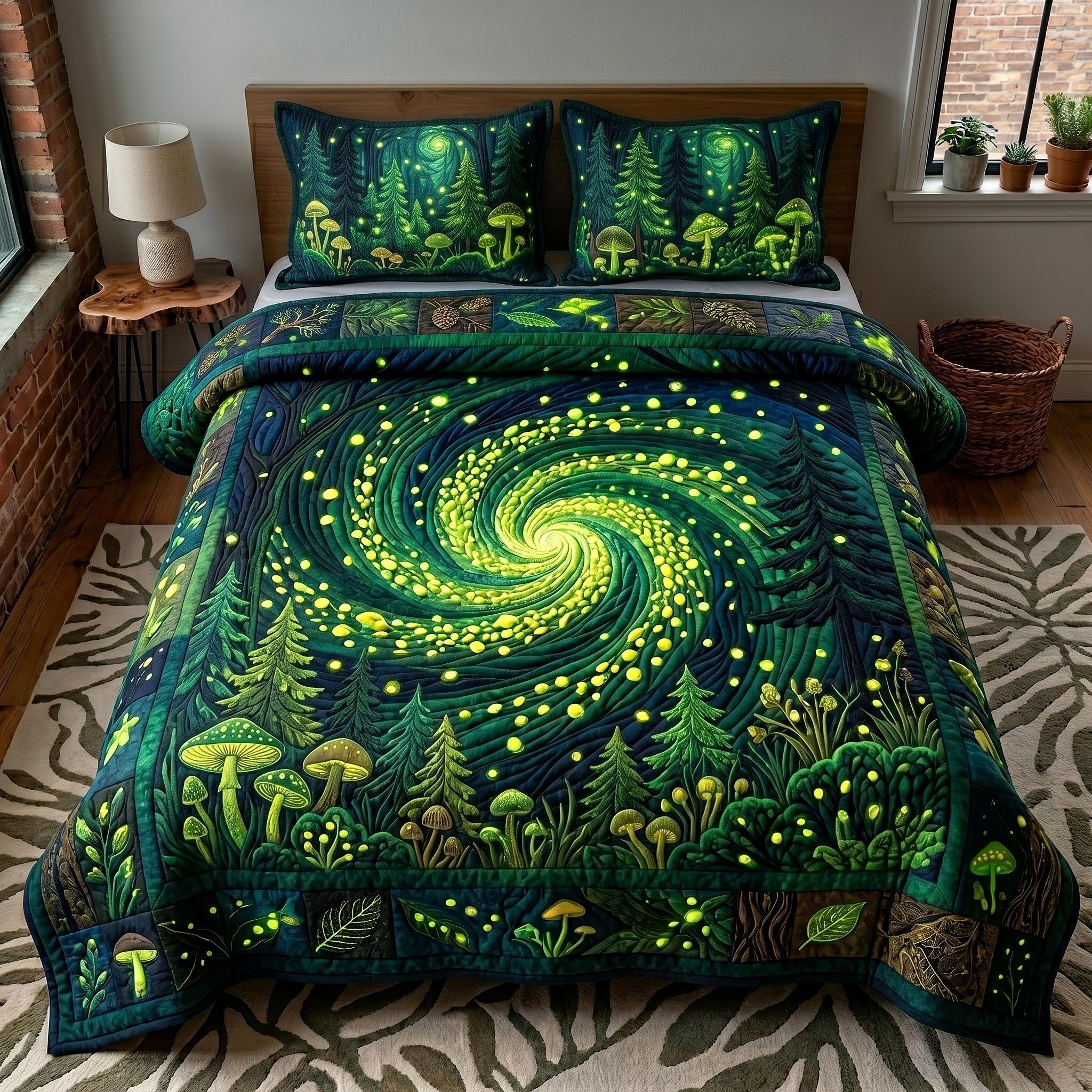 Whispering Pines 3-Piece Quilted Bedding Set GFTOTP19269