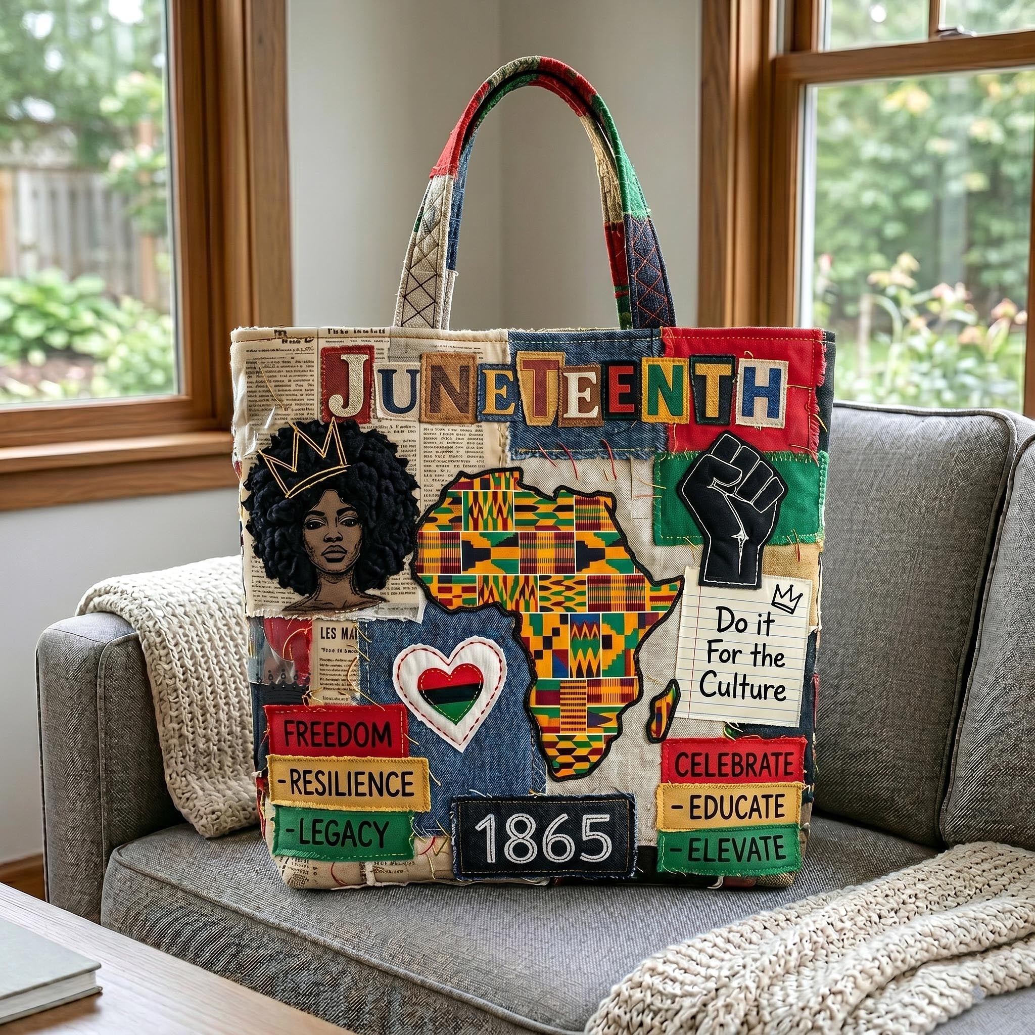 Heritage Freedom Quilted Tote Bag GFTOTP19281