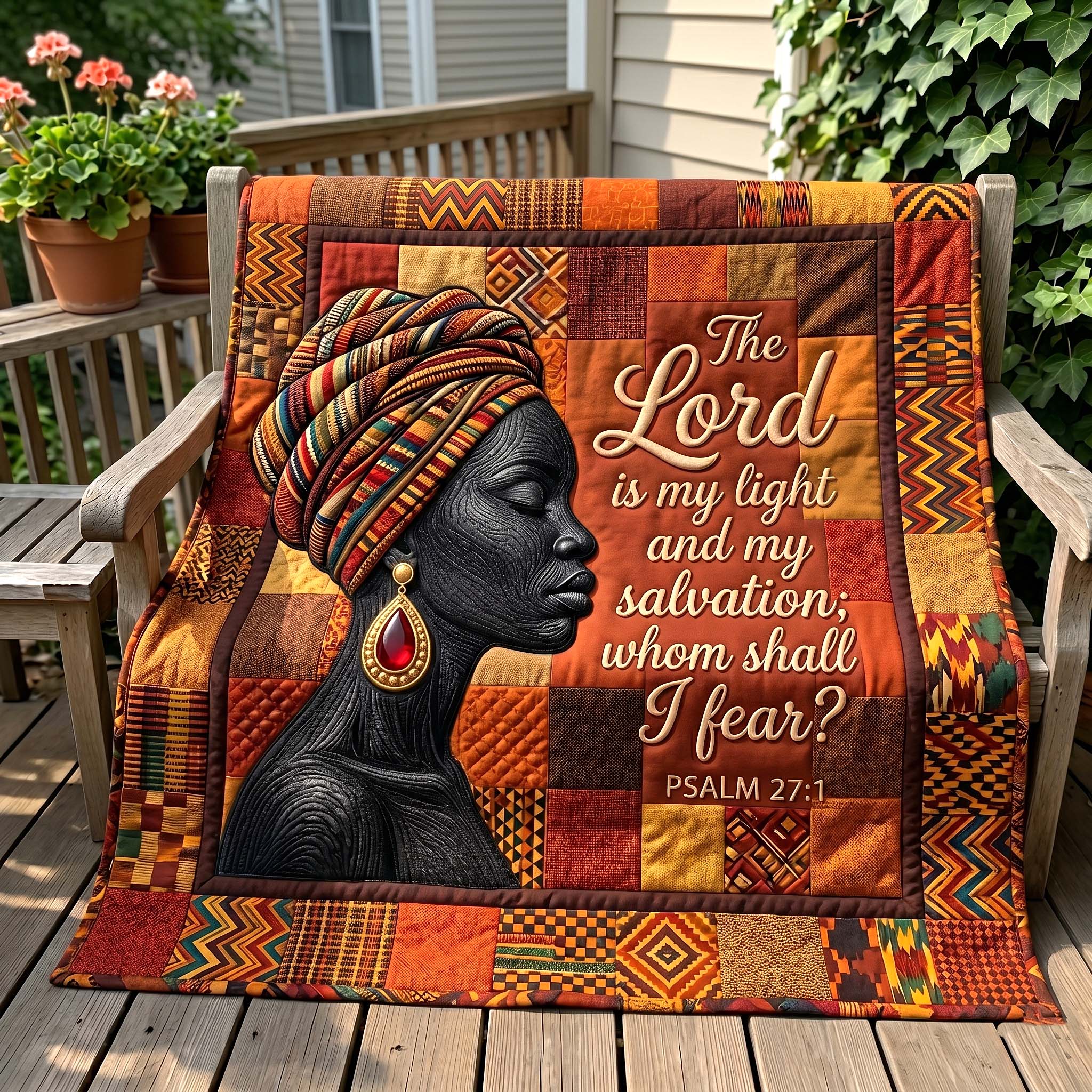Faithful Queen Quilted Blanket GFTOTP19434