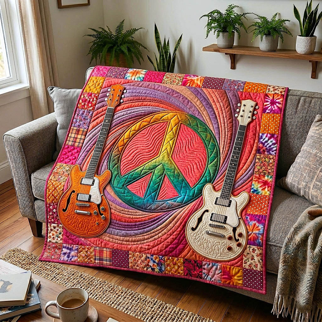 Hippie Soul Quilted Blanket GFTOTP19626